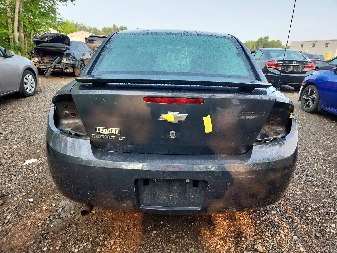 2009 Chevrolet Cobalt Lt Серый vin: 1G1AT55H397239028