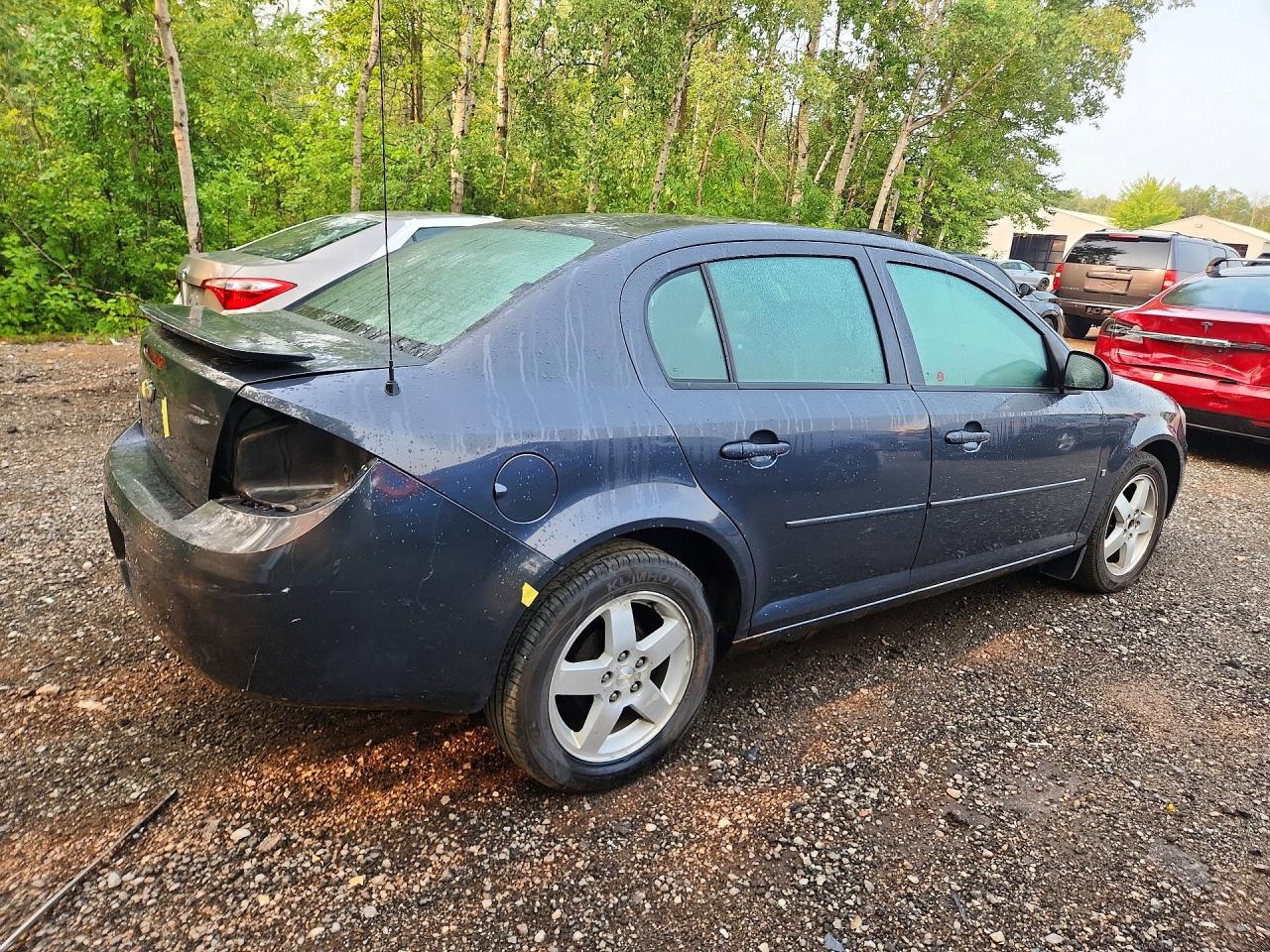 2009 Chevrolet Cobalt Lt Серый vin: 1G1AT55H397239028