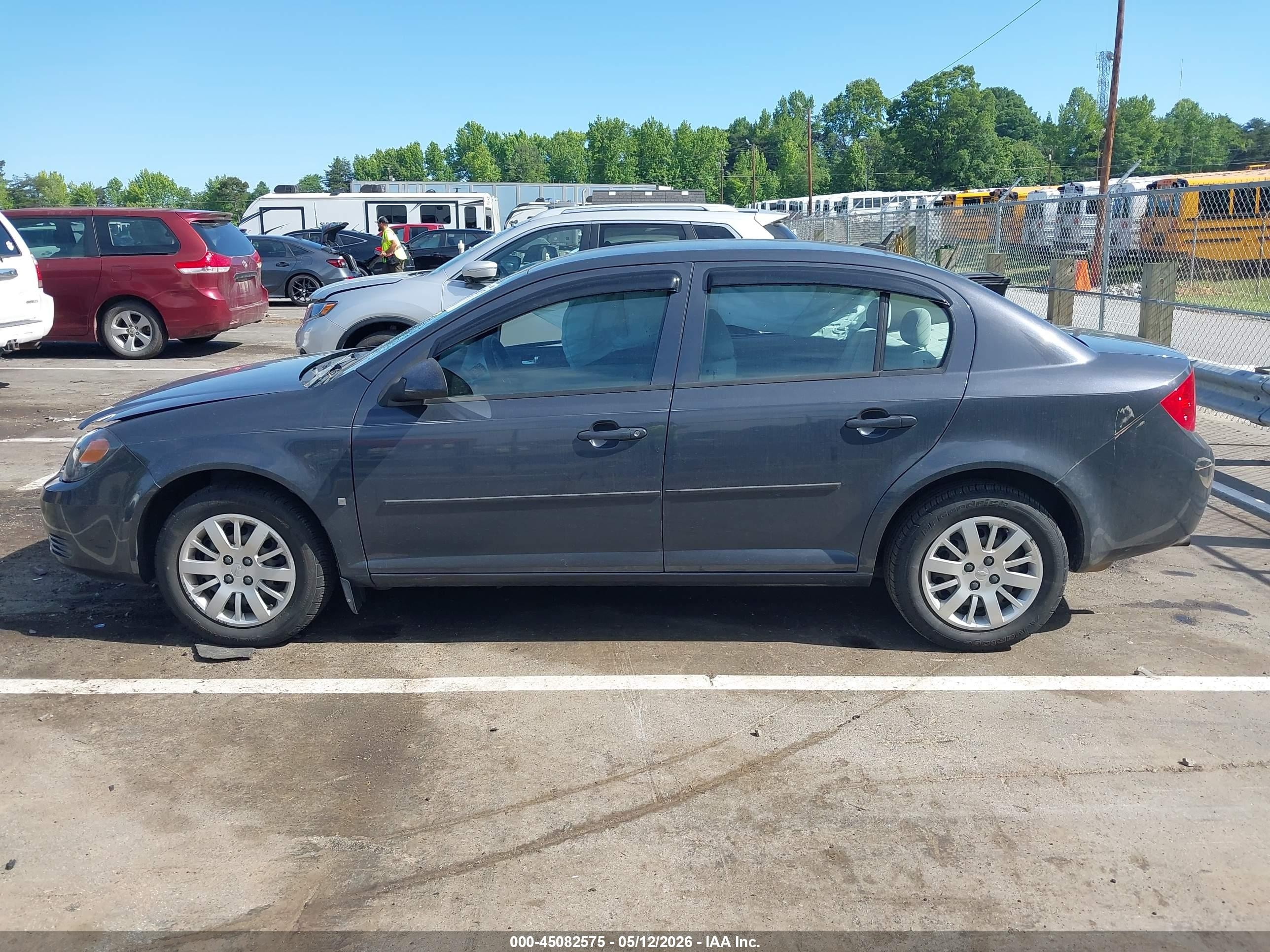 2009 Chevrolet Cobalt Lt Gray vin: 1G1AT58H097130134