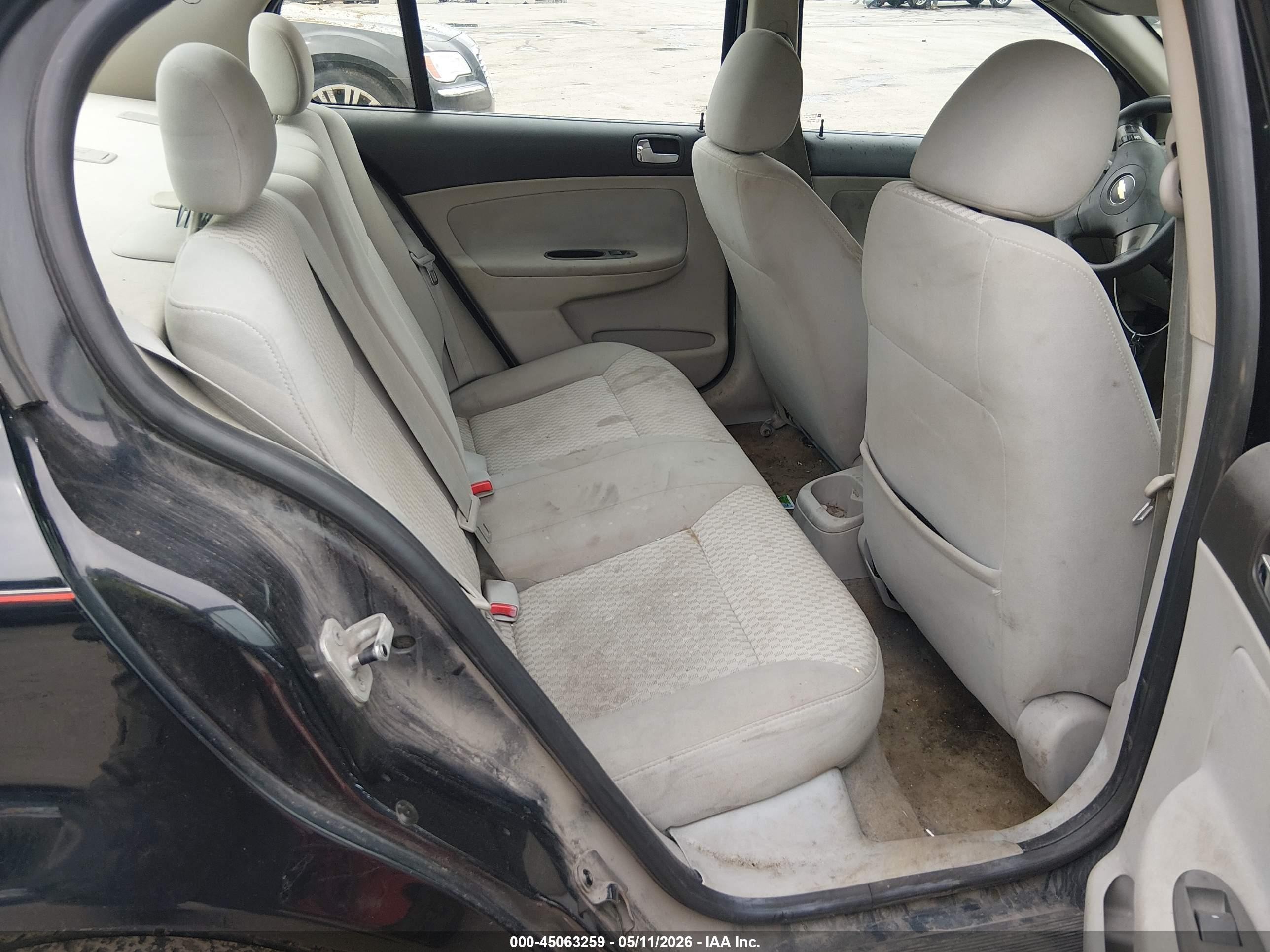 2009 Chevrolet Cobalt Lt Black vin: 1G1AT58H097153879