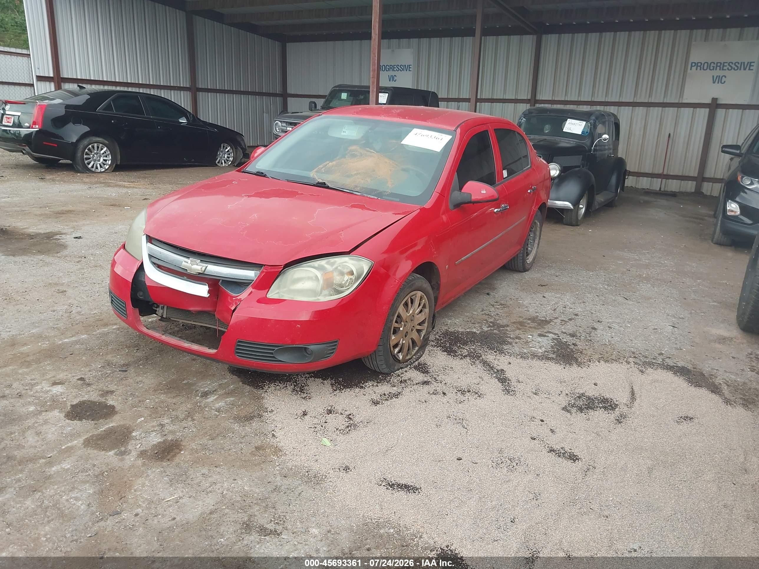 2009 Chevrolet Cobalt Lt Red vin: 1G1AT58H097156832