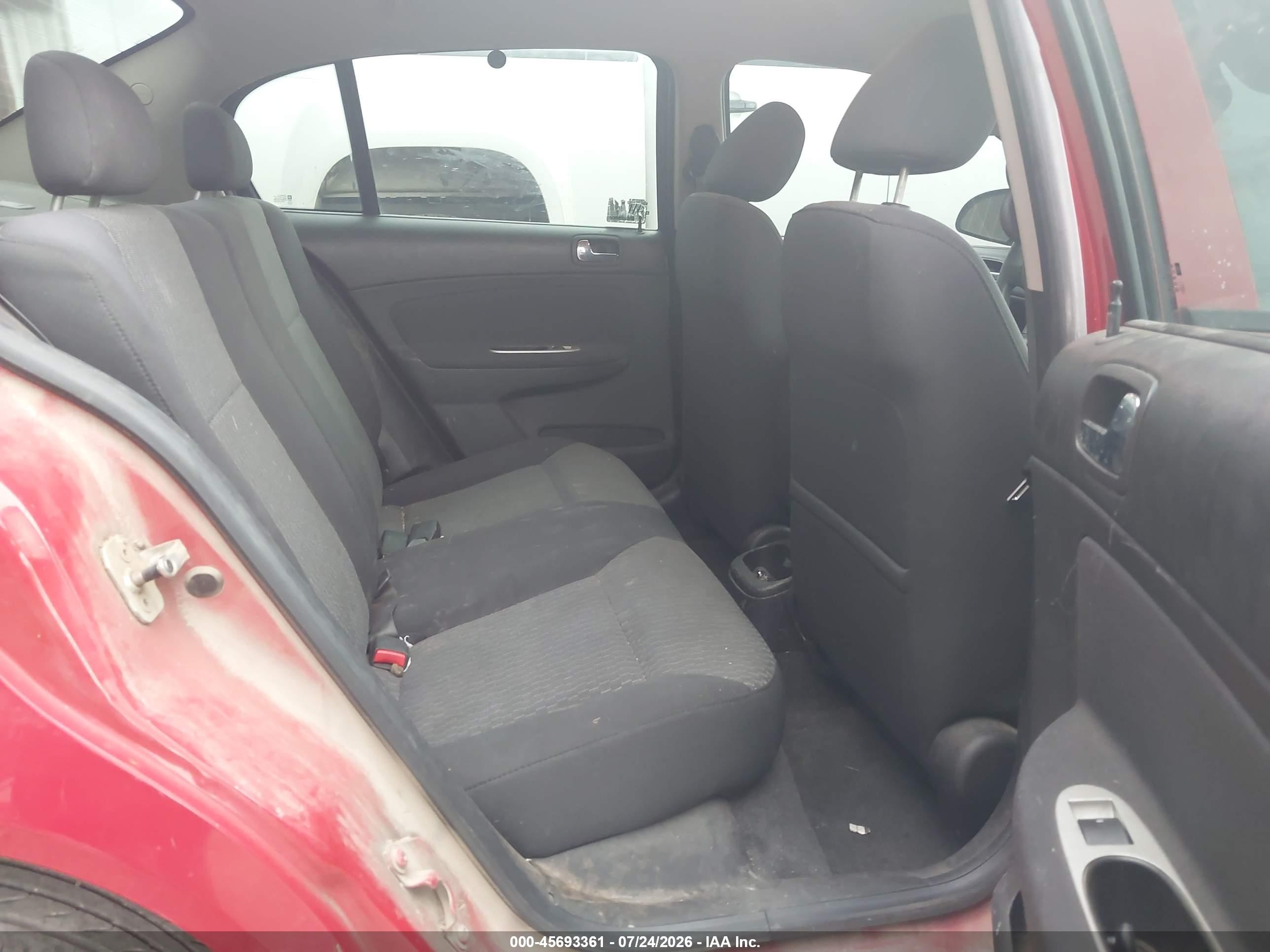 2009 Chevrolet Cobalt Lt Red vin: 1G1AT58H097156832