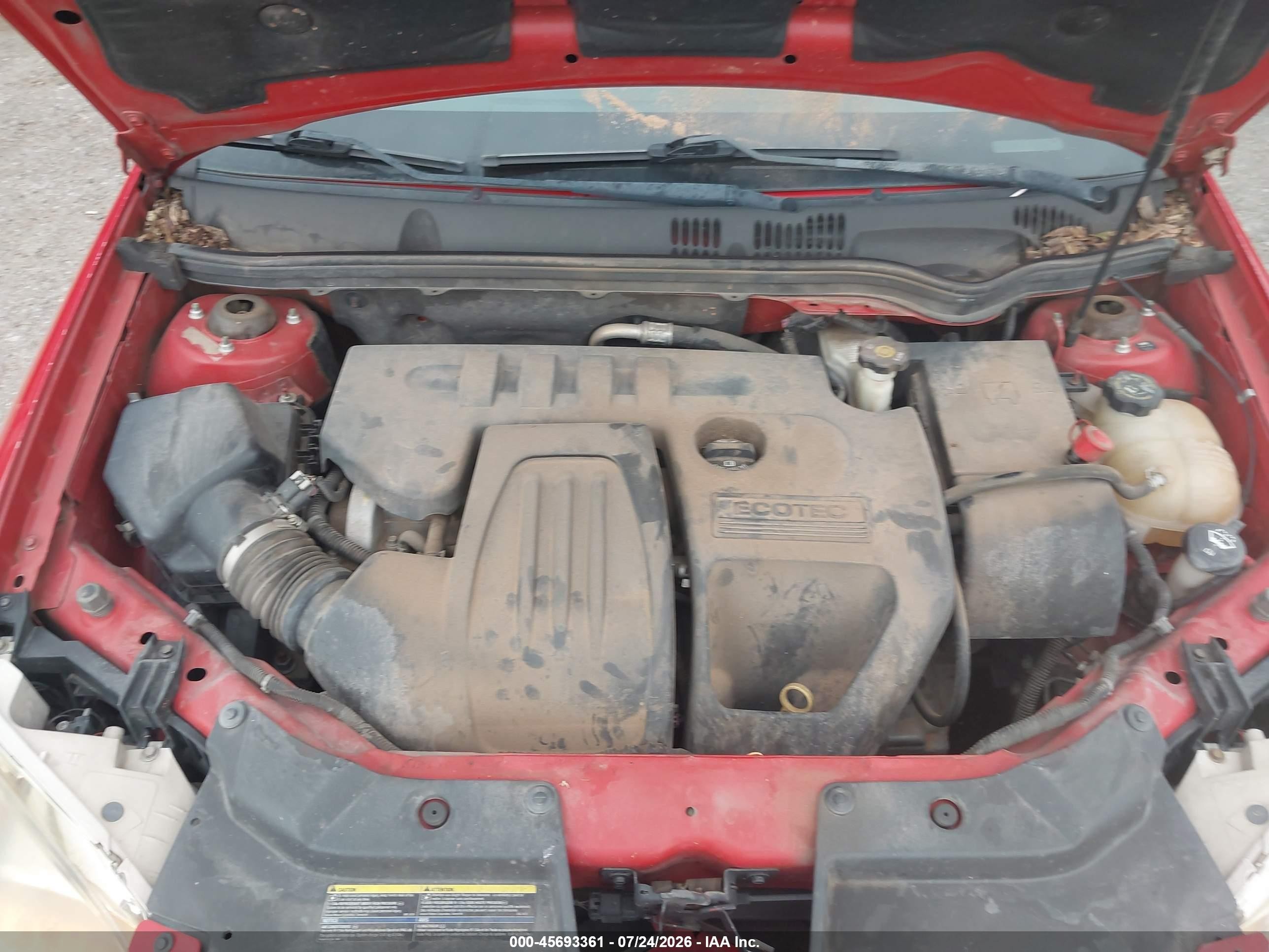 2009 Chevrolet Cobalt Lt Red vin: 1G1AT58H097156832