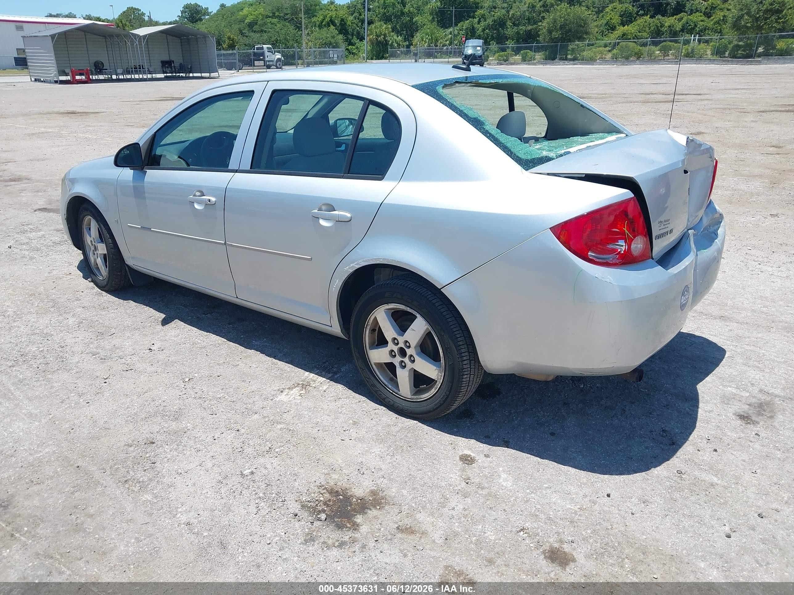 2009 Chevrolet Cobalt Lt Silver vin: 1G1AT58H097183142