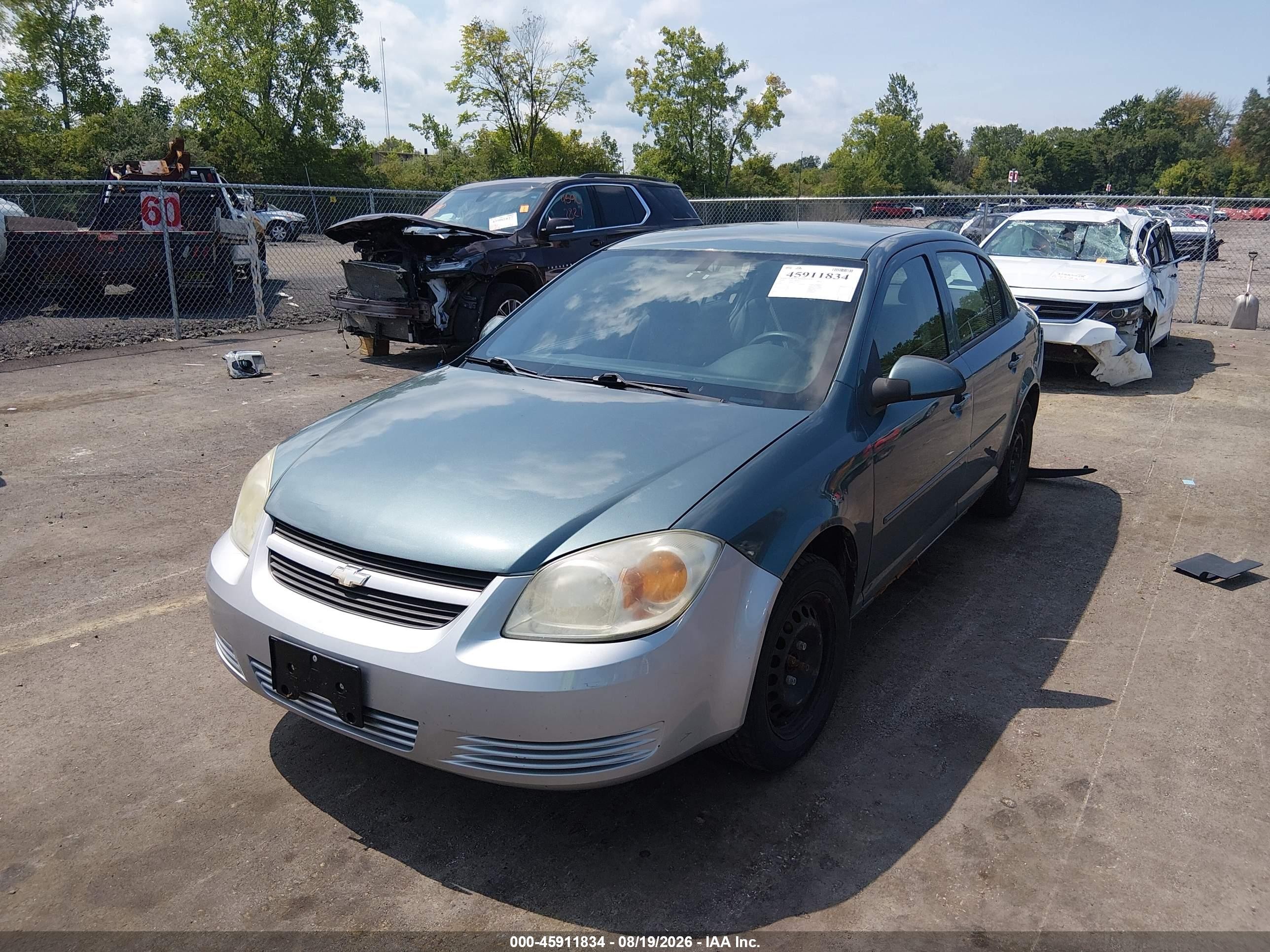 2009 Chevrolet Cobalt Lt Blue vin: 1G1AT58H097211103