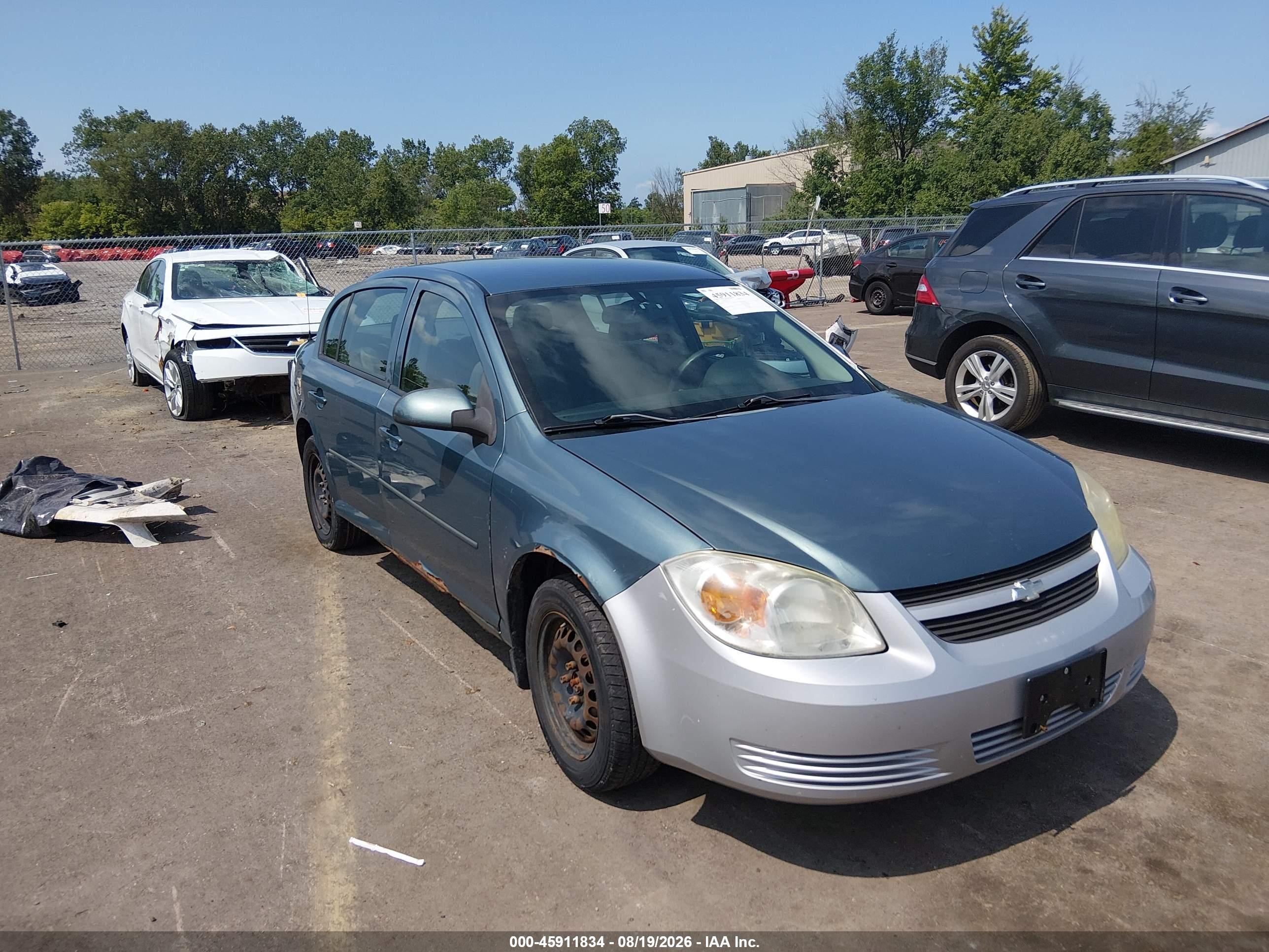 2009 Chevrolet Cobalt Lt Blue vin: 1G1AT58H097211103