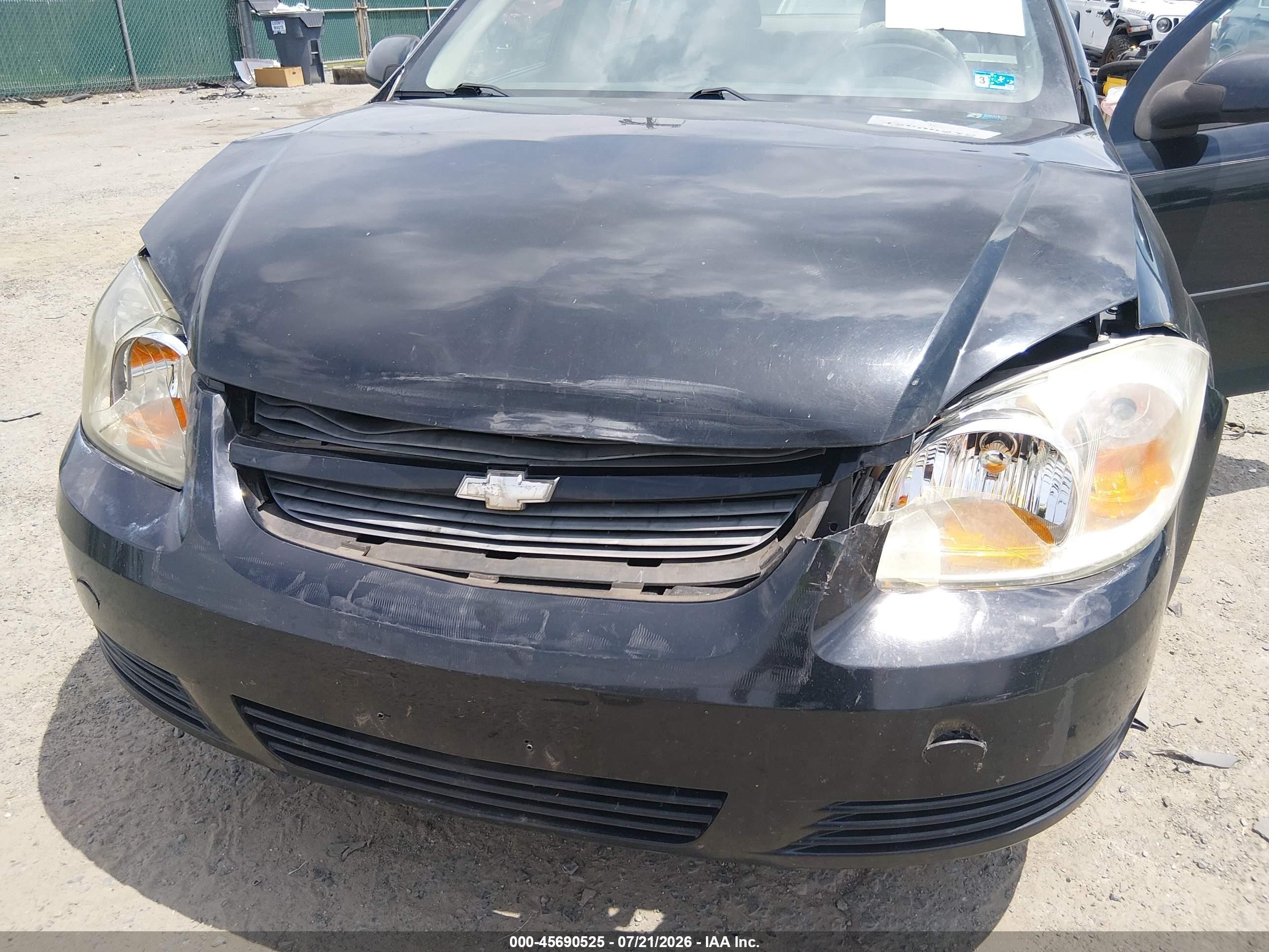 2009 Chevrolet Cobalt Lt Black vin: 1G1AT58H097235689