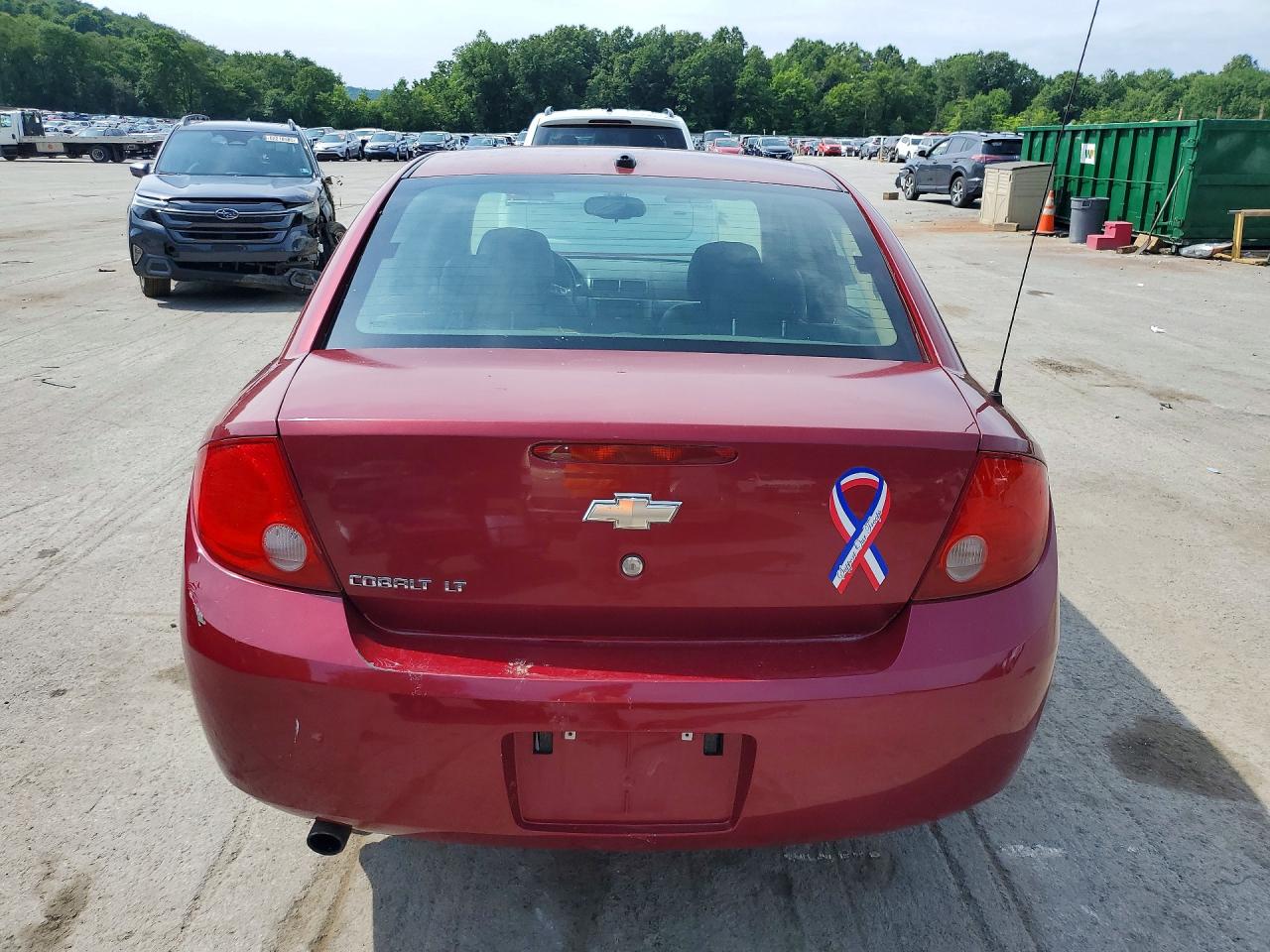 2009 Chevrolet Cobalt Lt Burgundy vin: 1G1AT58H097248278