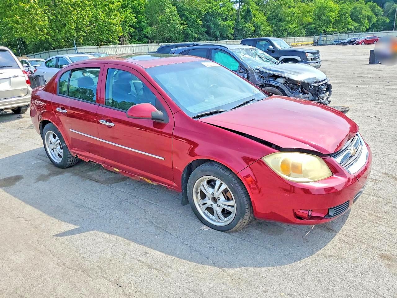 2009 Chevrolet Cobalt Lt Burgundy vin: 1G1AT58H097248278