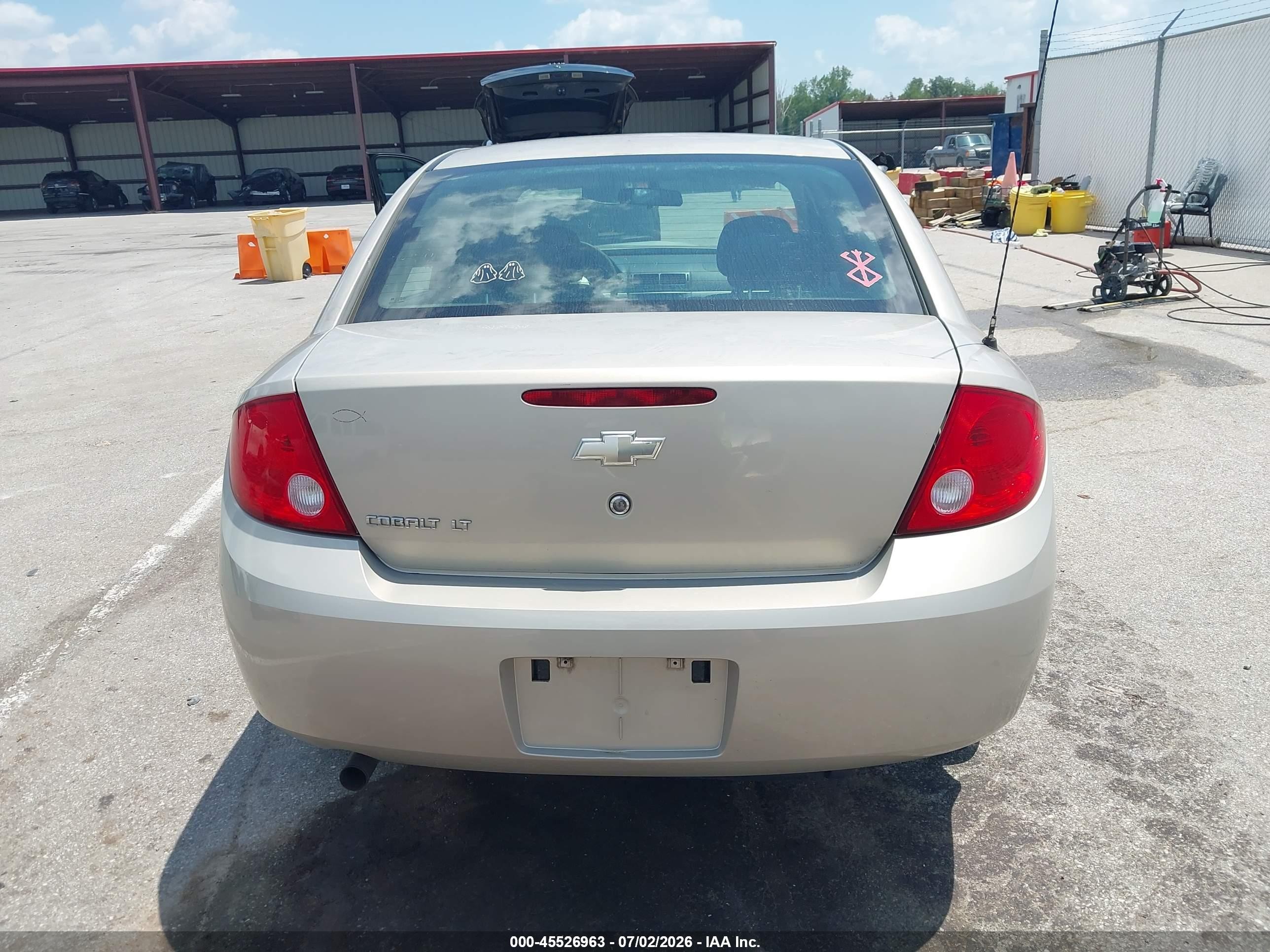 2009 Chevrolet Cobalt Lt Tan vin: 1G1AT58H097273844