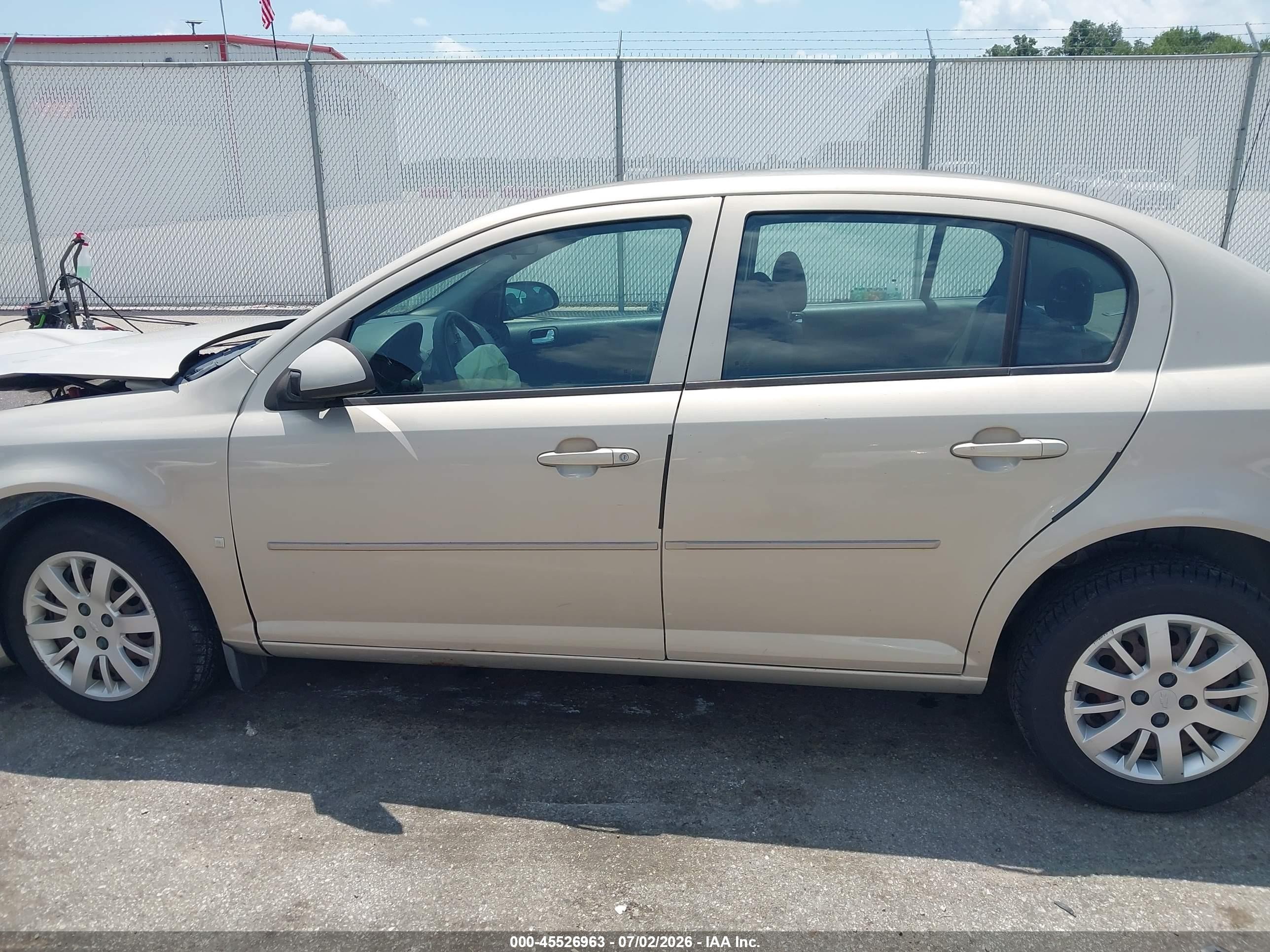 2009 Chevrolet Cobalt Lt Tan vin: 1G1AT58H097273844
