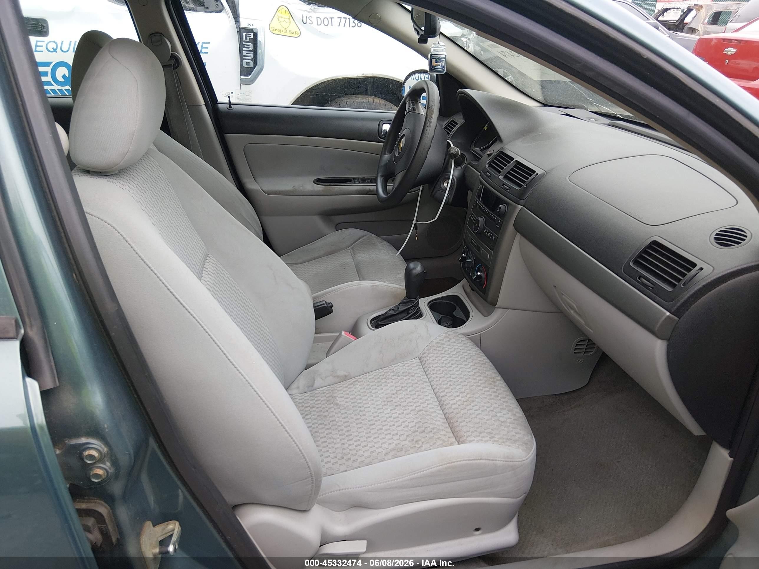 2009 Chevrolet Cobalt Lt Green vin: 1G1AT58H097297609
