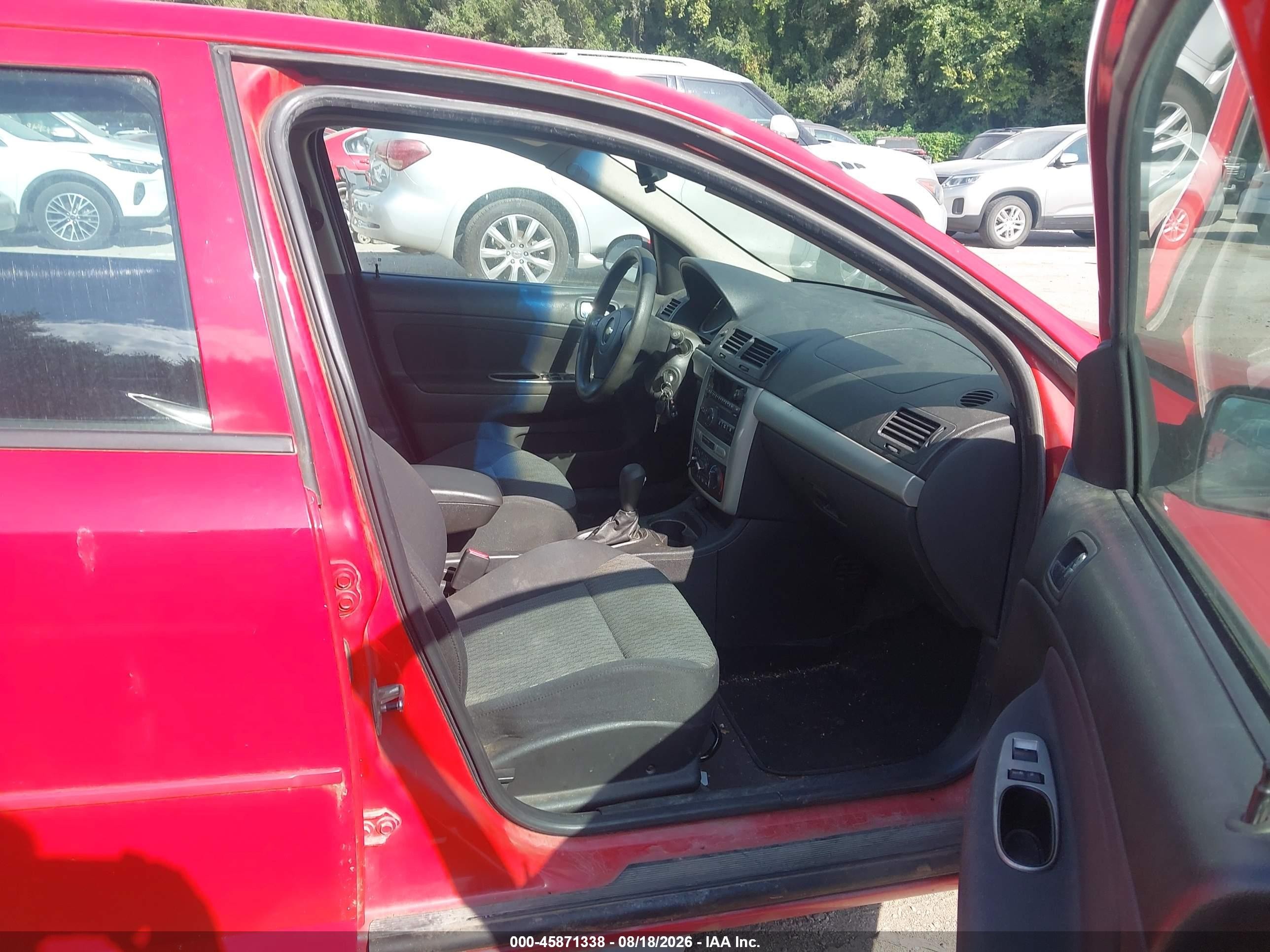 2009 Chevrolet Cobalt Lt Красный vin: 1G1AT58H197128893