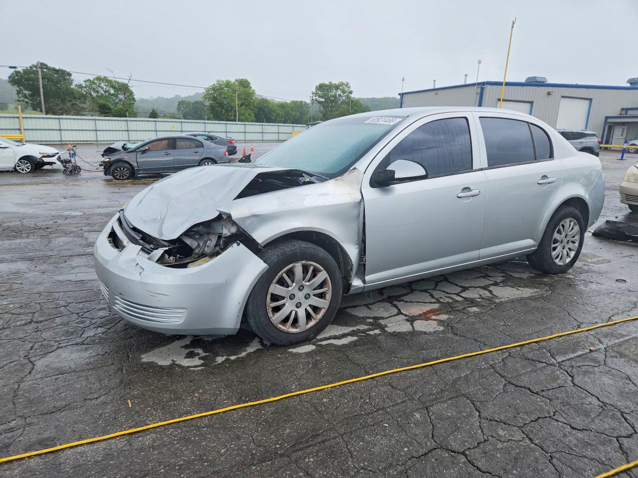 2009 Chevrolet Cobalt Lt Silver vin: 1G1AT58H197152143