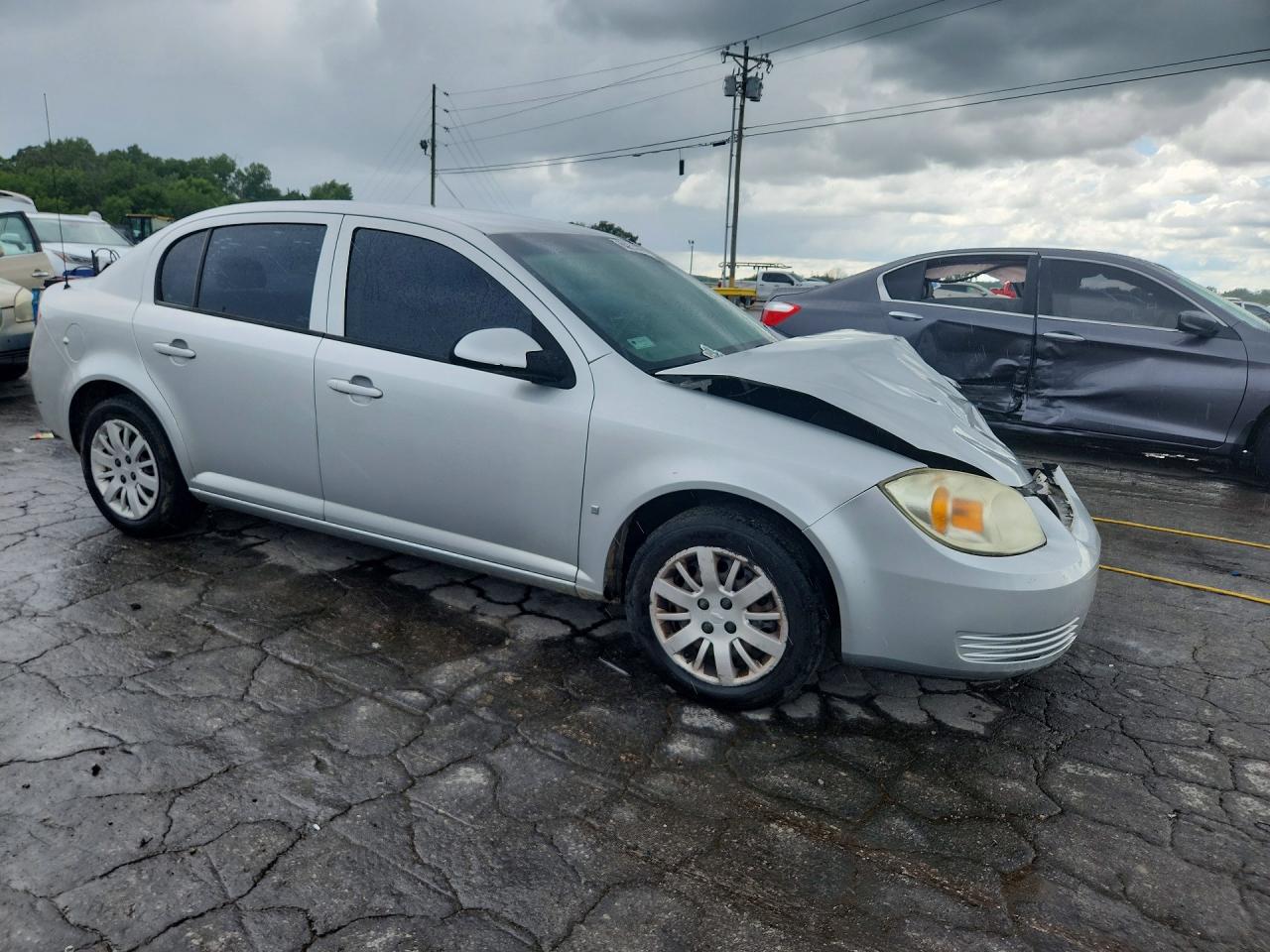 2009 Chevrolet Cobalt Lt Серебряный vin: 1G1AT58H197152143
