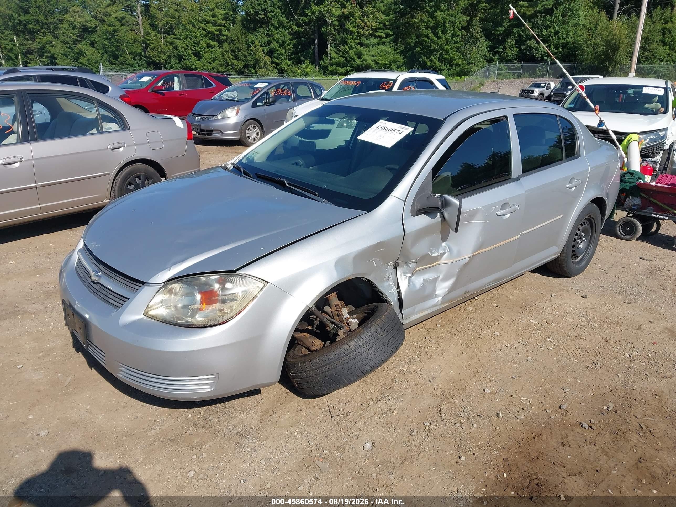 2009 Chevrolet Cobalt Lt Gray vin: 1G1AT58H197190049