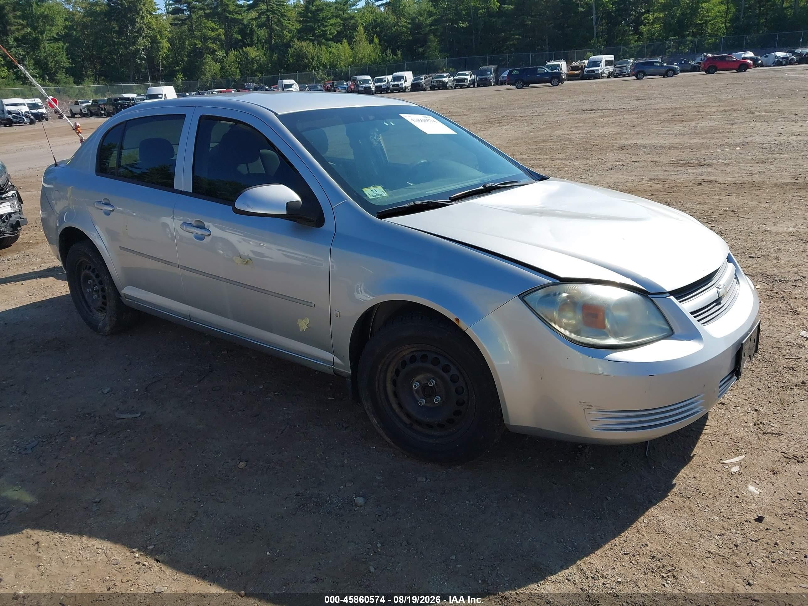 2009 Chevrolet Cobalt Lt Gray vin: 1G1AT58H197190049