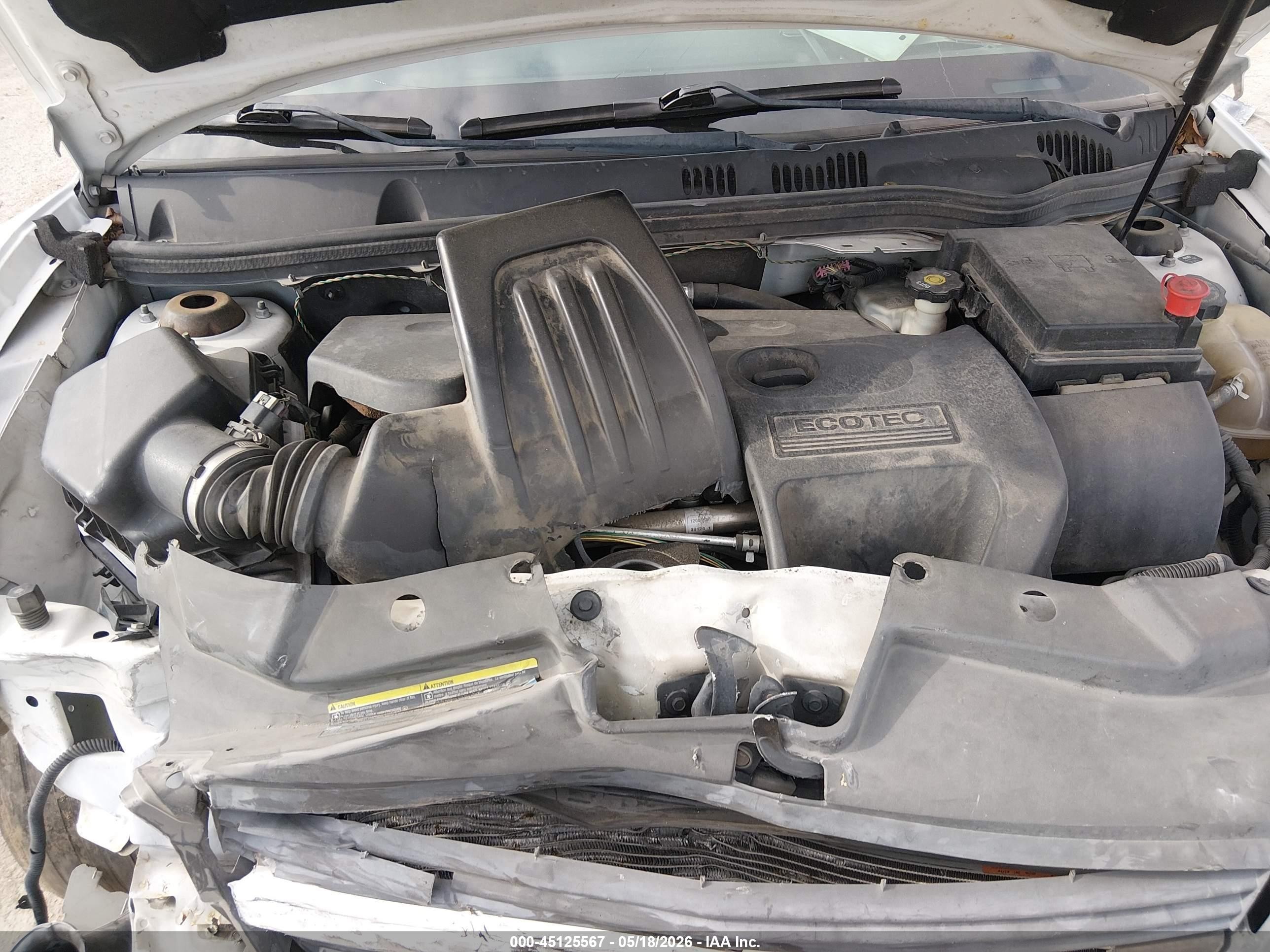 2009 Chevrolet Cobalt Lt White vin: 1G1AT58H197298414