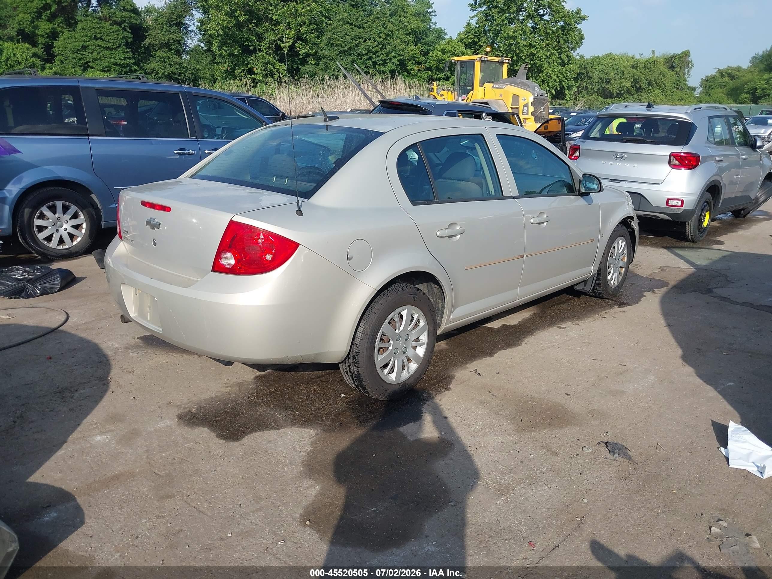 2009 Chevrolet Cobalt Lt Champagne vin: 1G1AT58H297146089