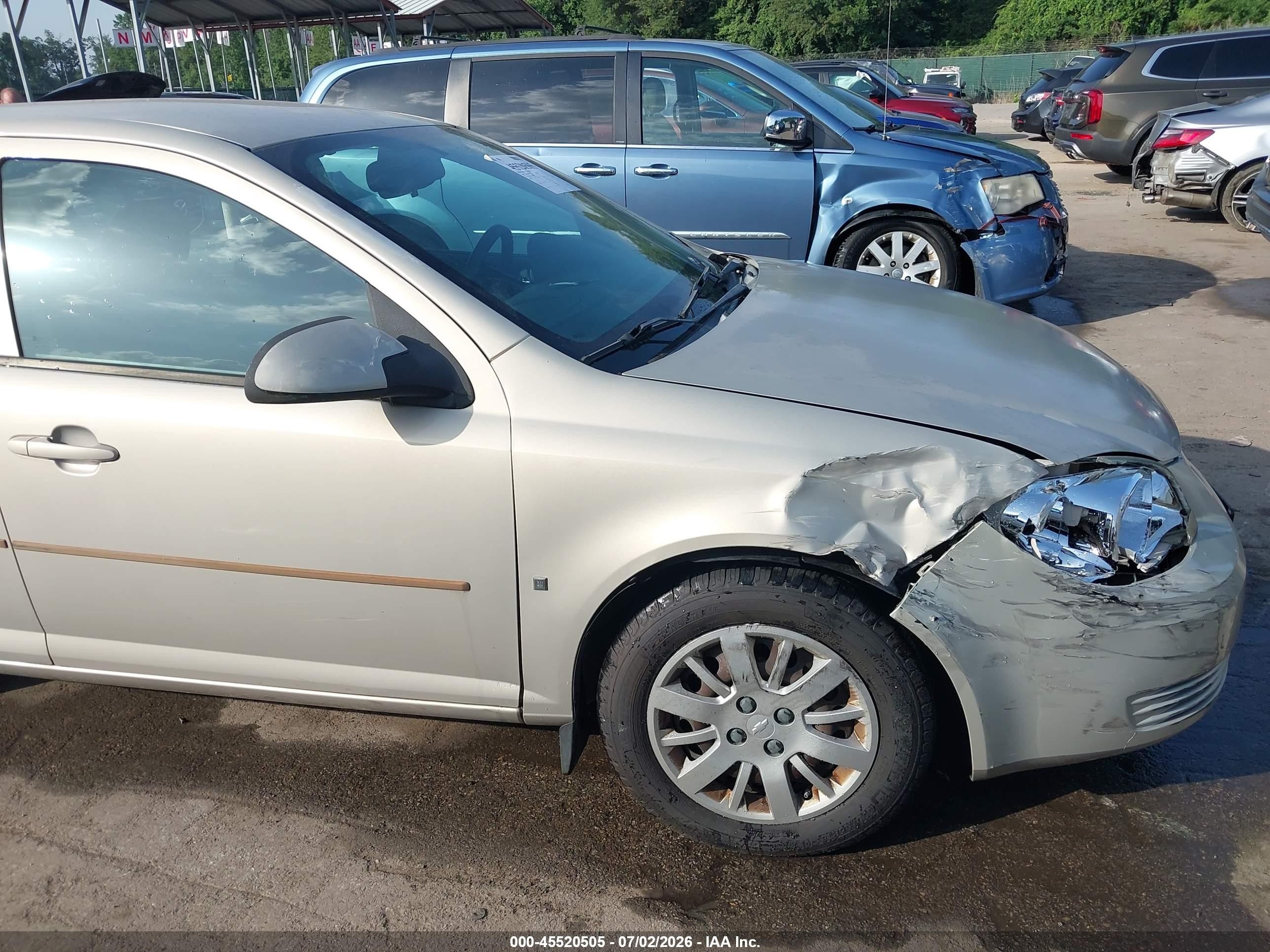 2009 Chevrolet Cobalt Lt Champagne vin: 1G1AT58H297146089