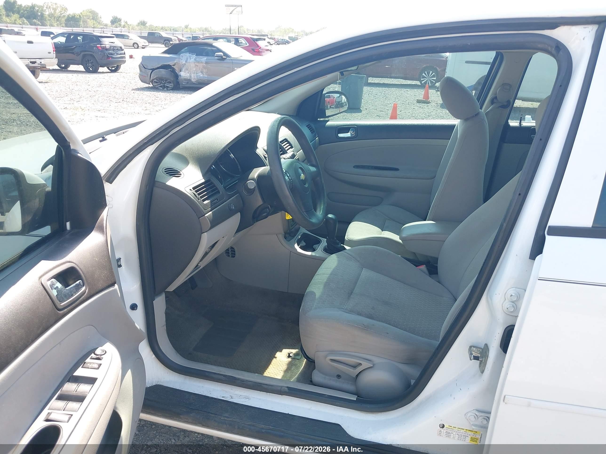 2009 Chevrolet Cobalt Lt White vin: 1G1AT58H297266782