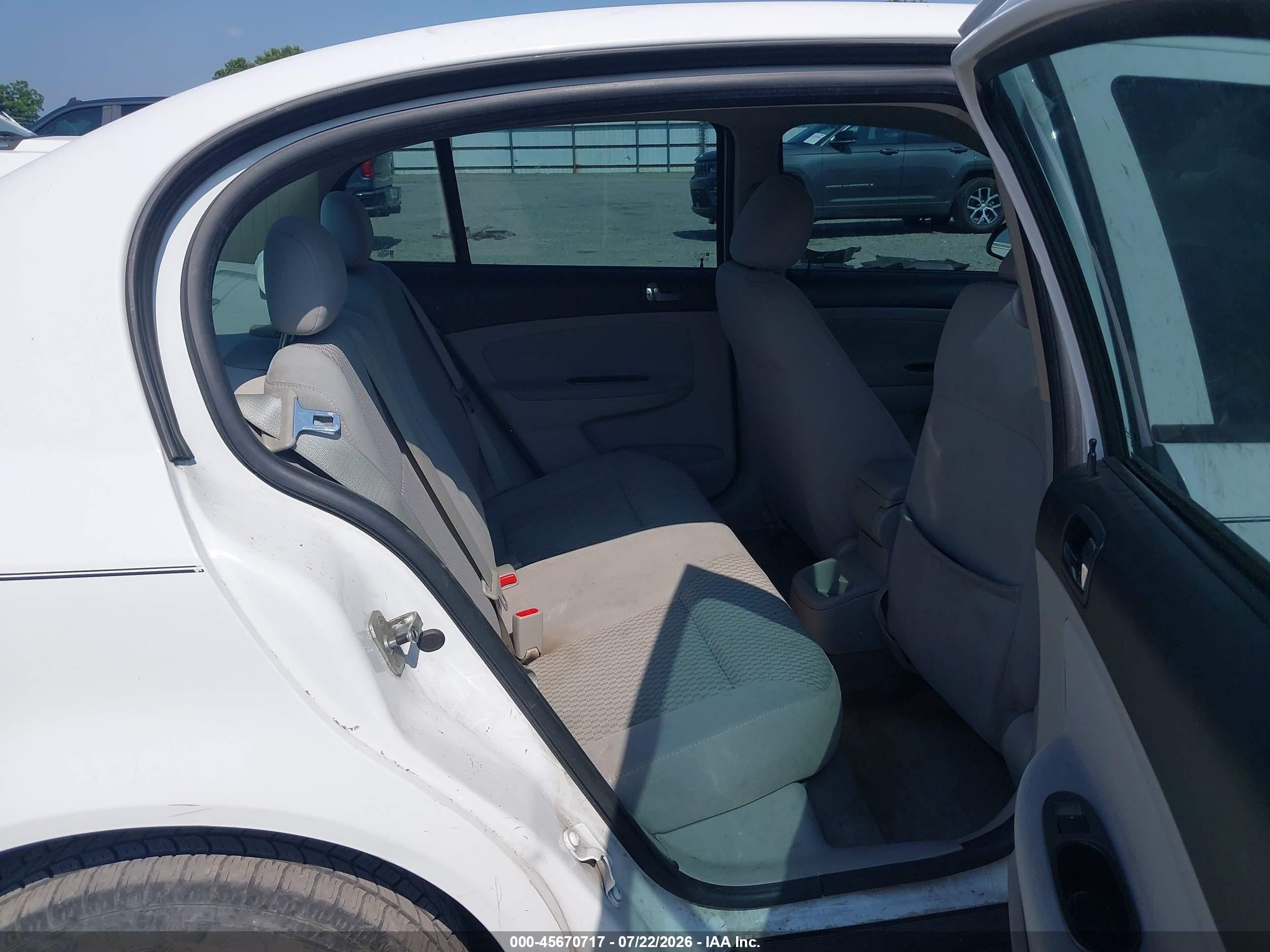 2009 Chevrolet Cobalt Lt White vin: 1G1AT58H297266782