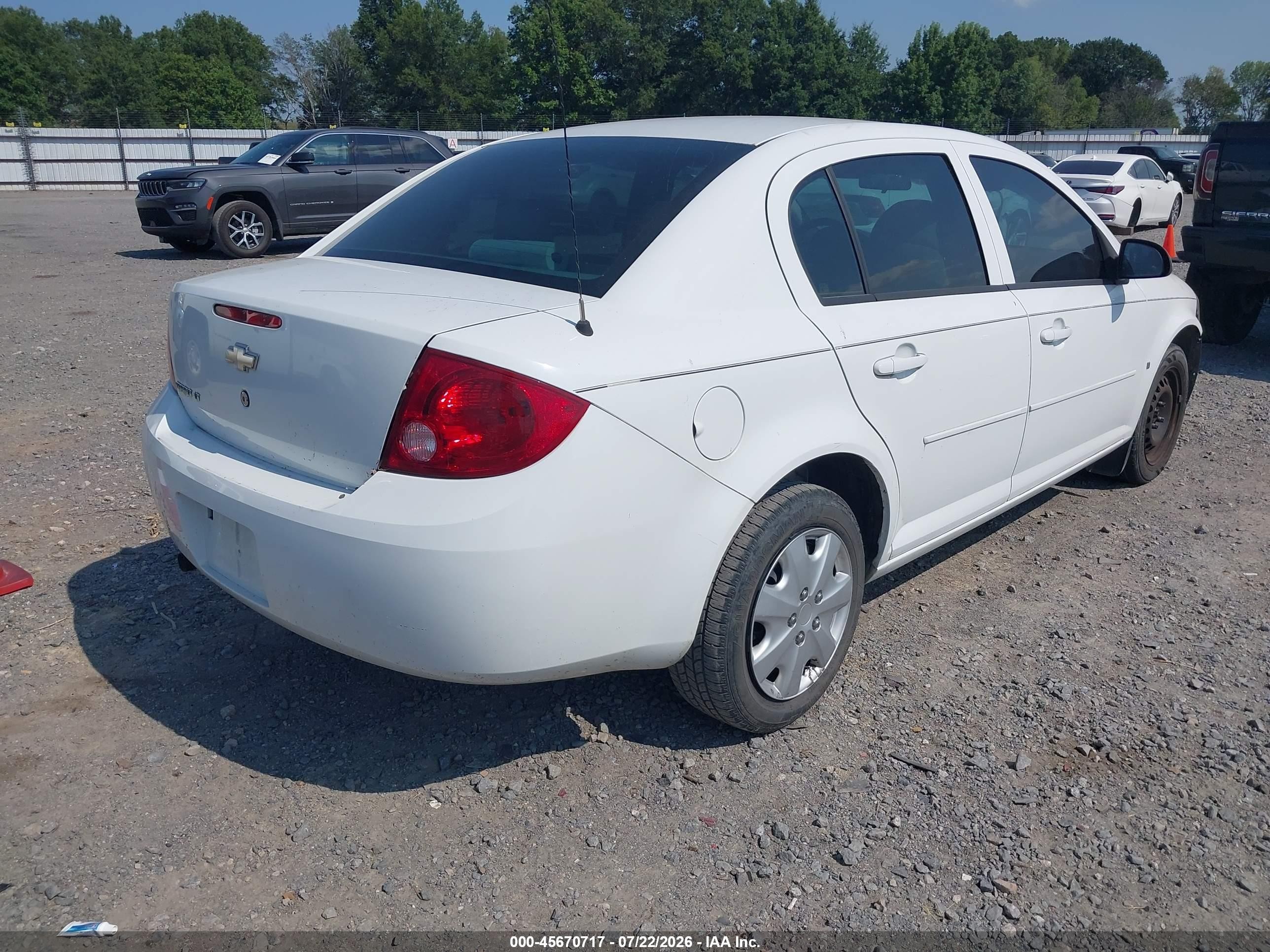2009 Chevrolet Cobalt Lt White vin: 1G1AT58H297266782