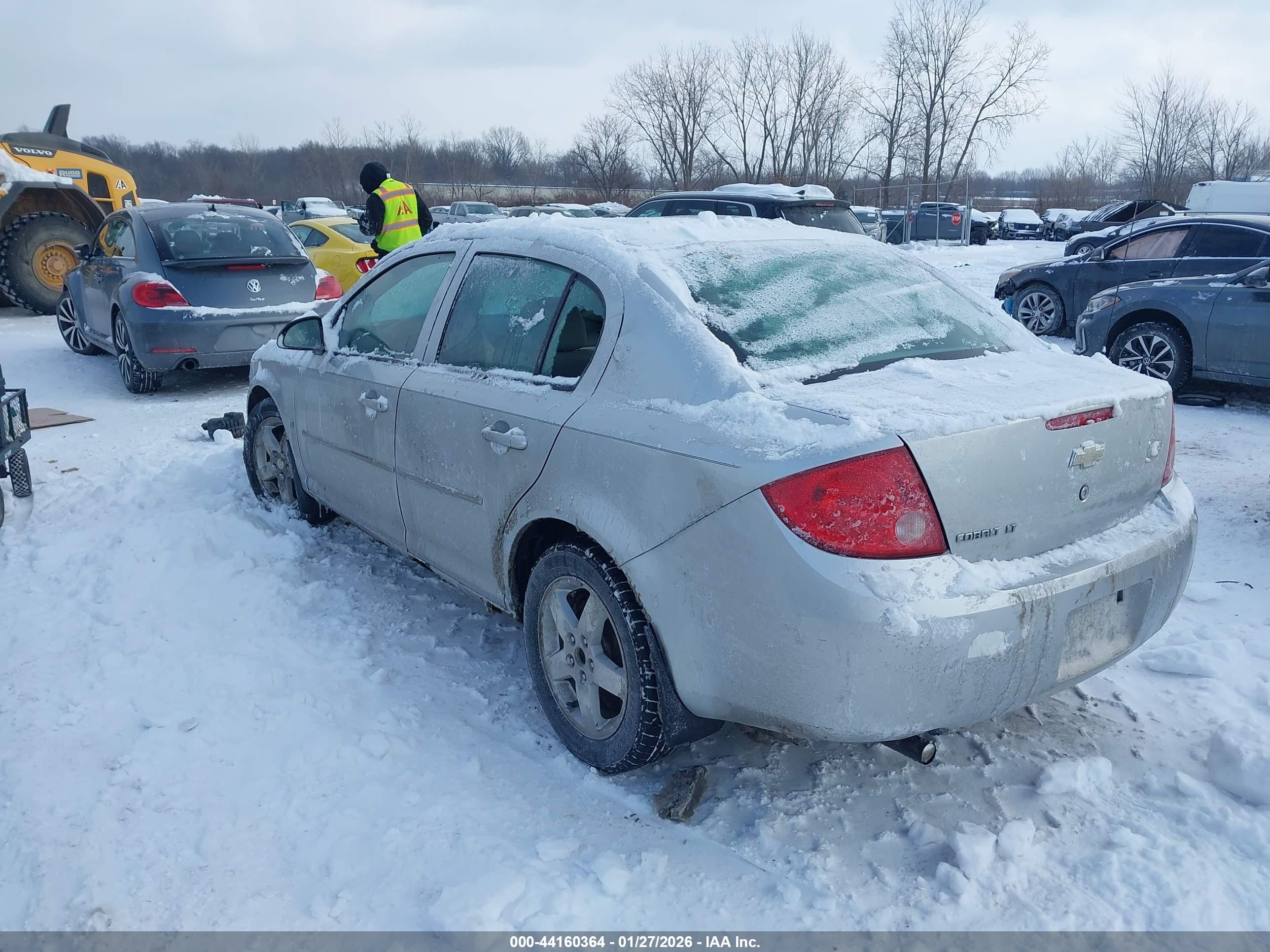 2009 Chevrolet Cobalt Lt Серый vin: 1G1AT58H297293027