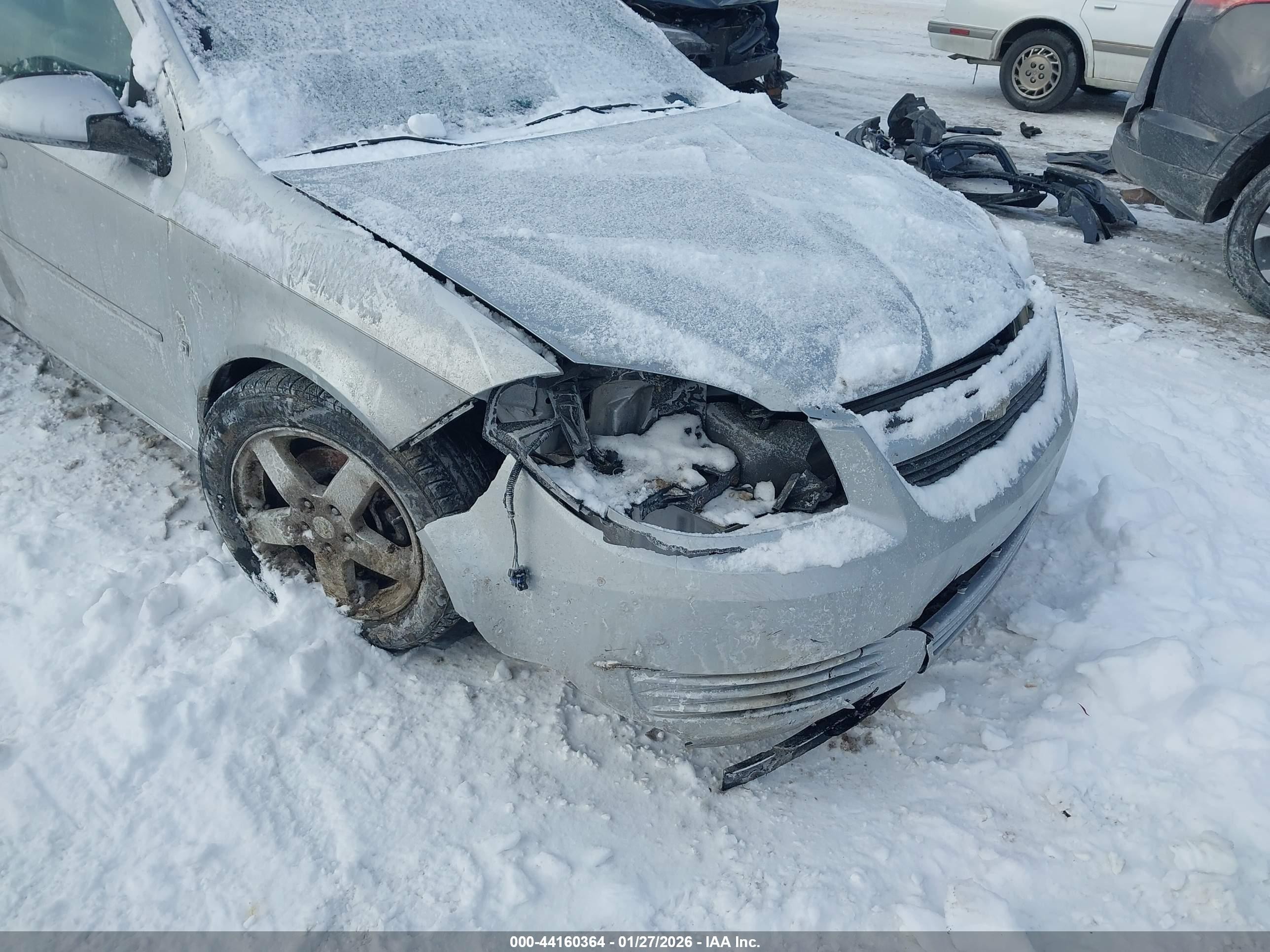 2009 Chevrolet Cobalt Lt Серый vin: 1G1AT58H297293027