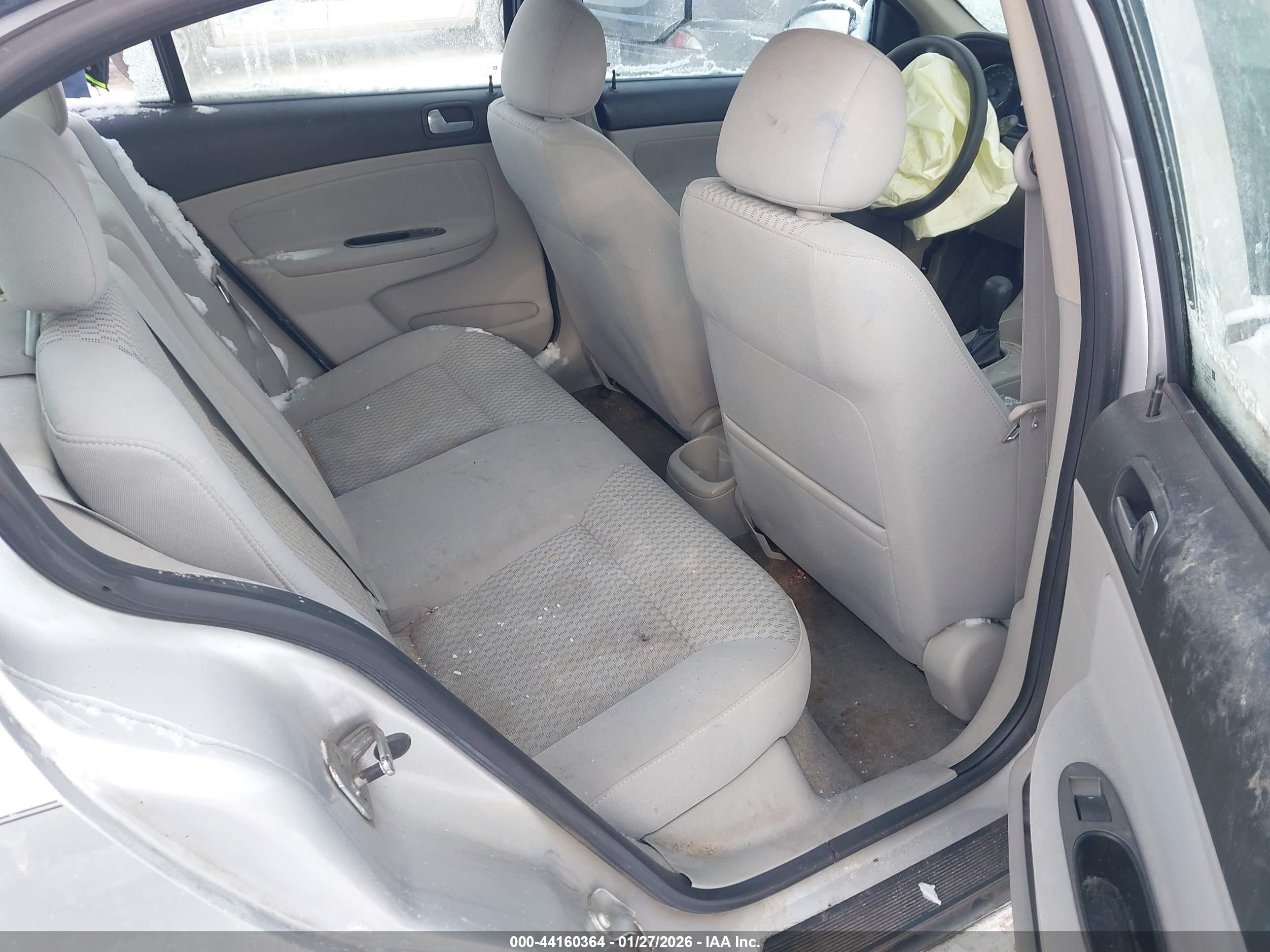 2009 Chevrolet Cobalt Lt Серый vin: 1G1AT58H297293027