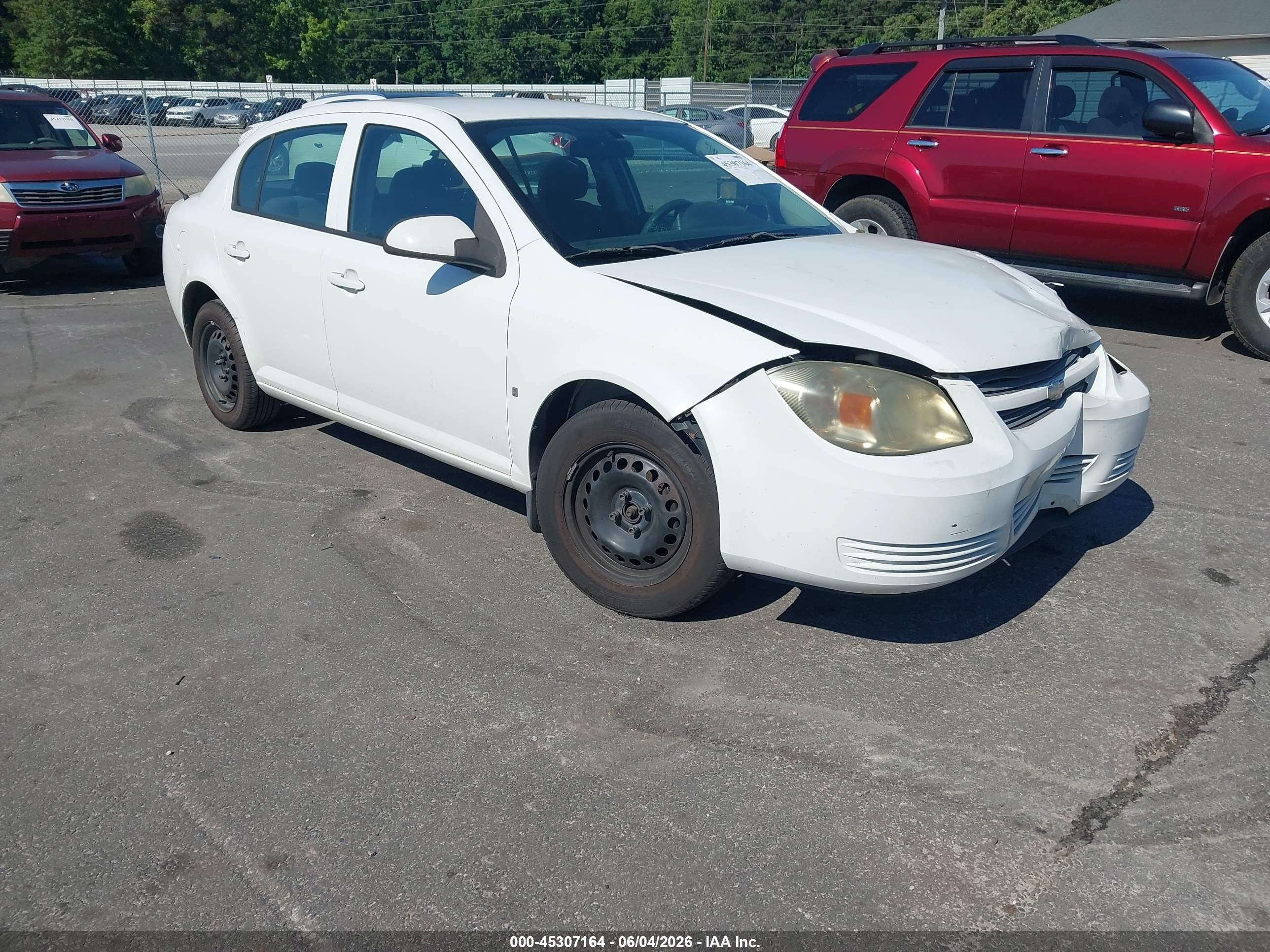 2009 Chevrolet Cobalt Lt White vin: 1G1AT58H397153813