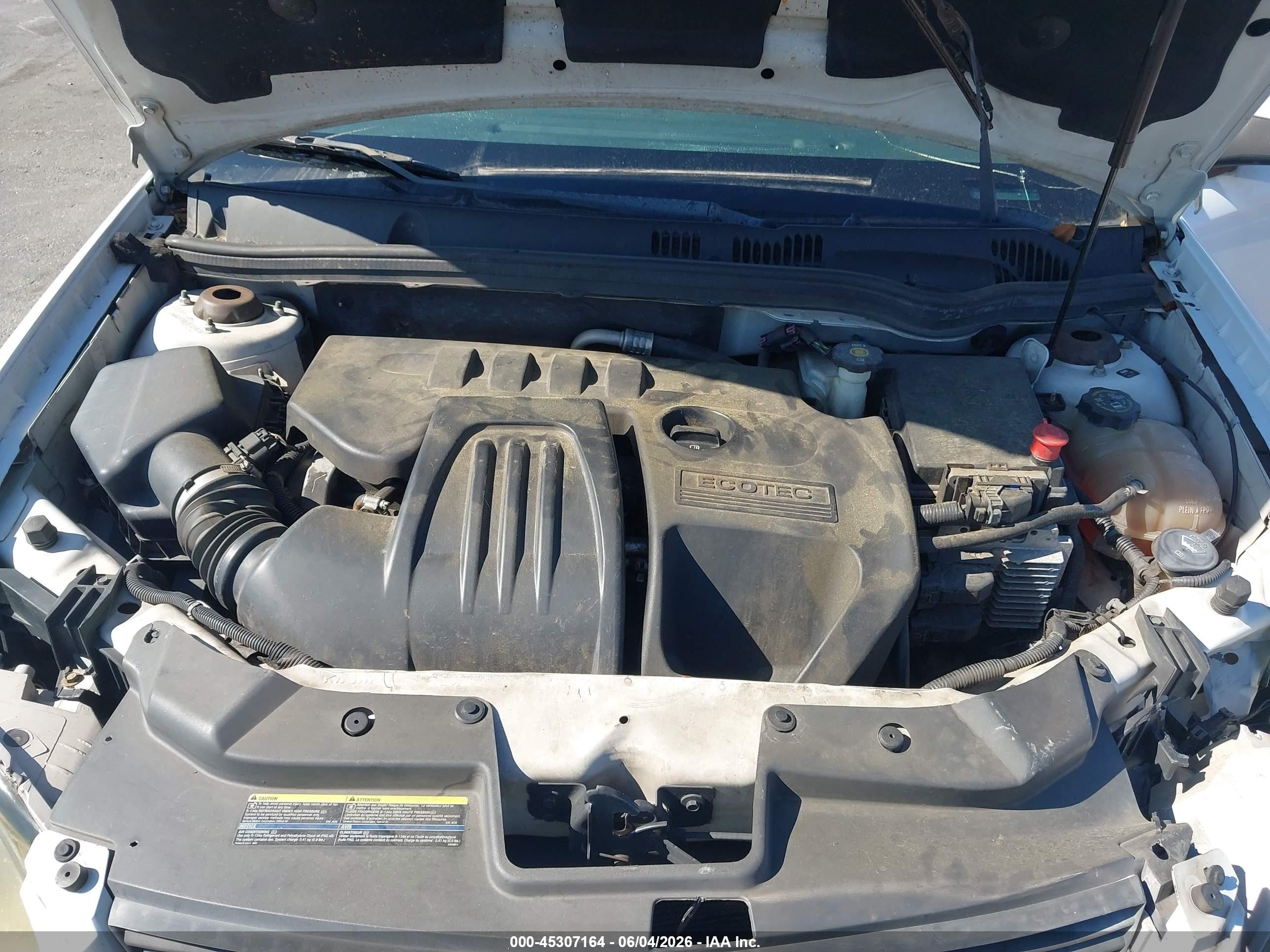 2009 Chevrolet Cobalt Lt White vin: 1G1AT58H397153813