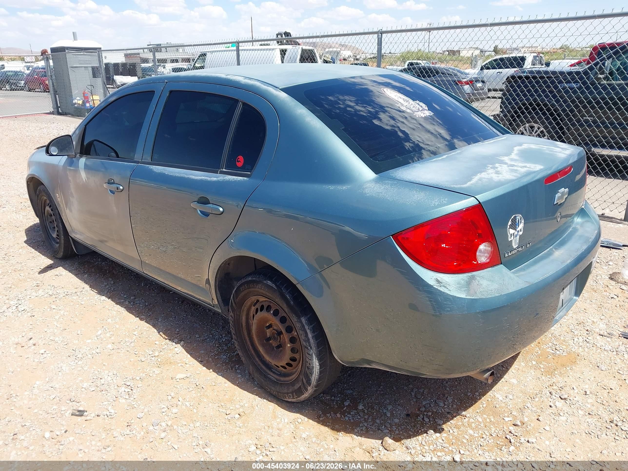 2009 Chevrolet Cobalt Lt Green vin: 1G1AT58H397177111