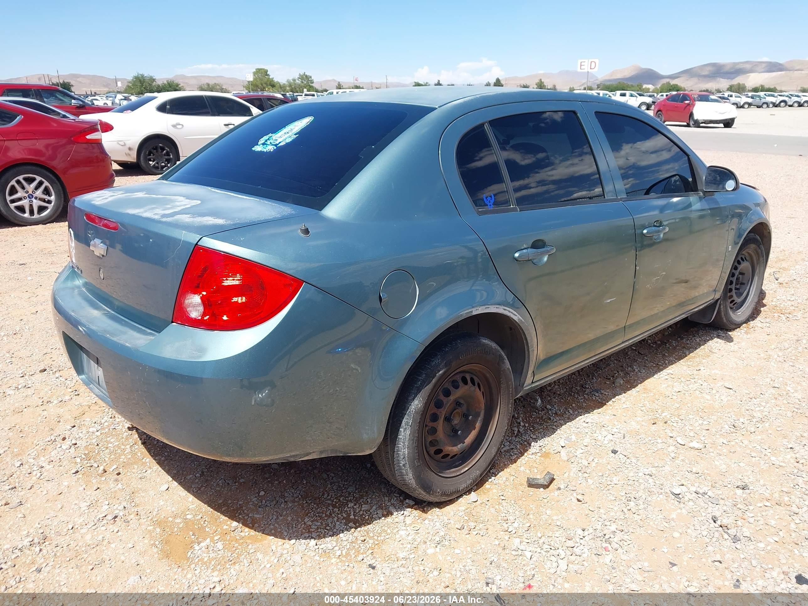 2009 Chevrolet Cobalt Lt Green vin: 1G1AT58H397177111