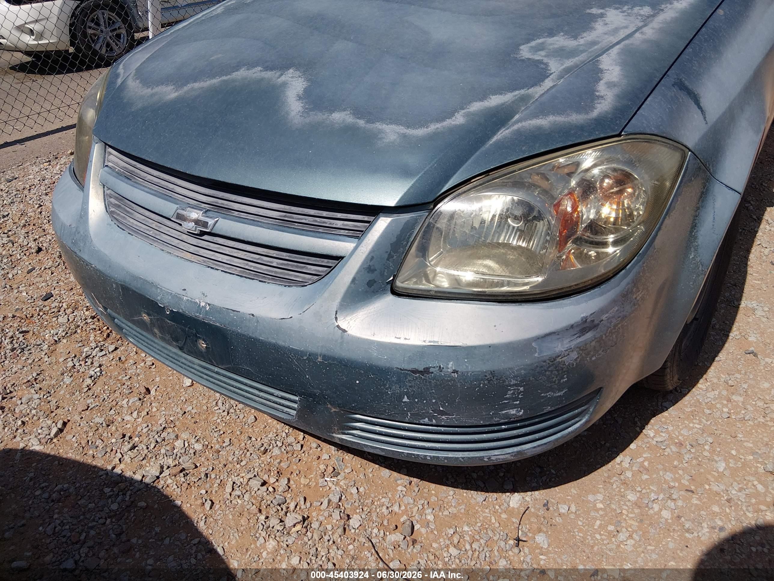 2009 Chevrolet Cobalt Lt Green vin: 1G1AT58H397177111