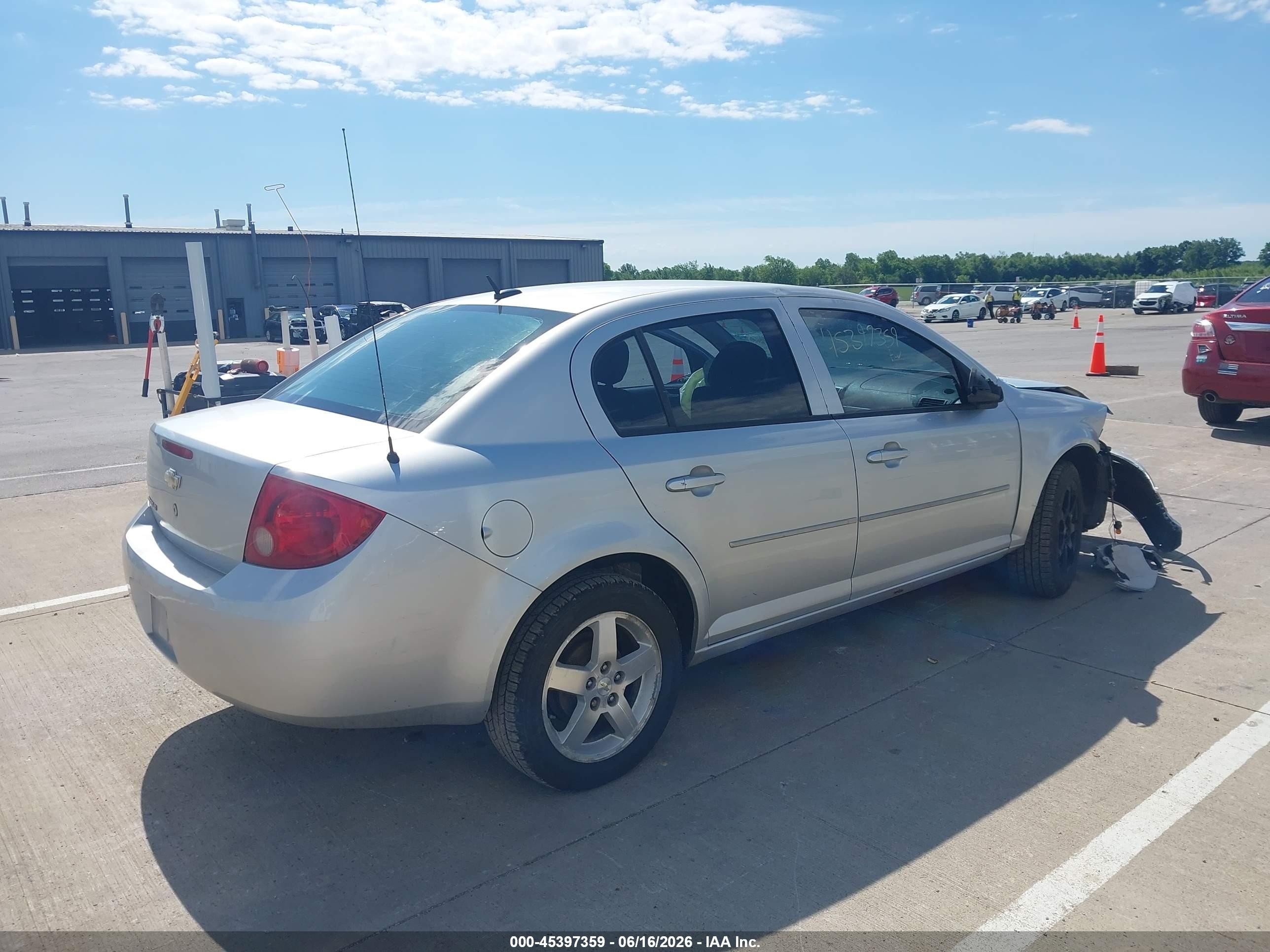 2009 Chevrolet Cobalt Lt W/1lt Silver vin: 1G1AT58H397193521