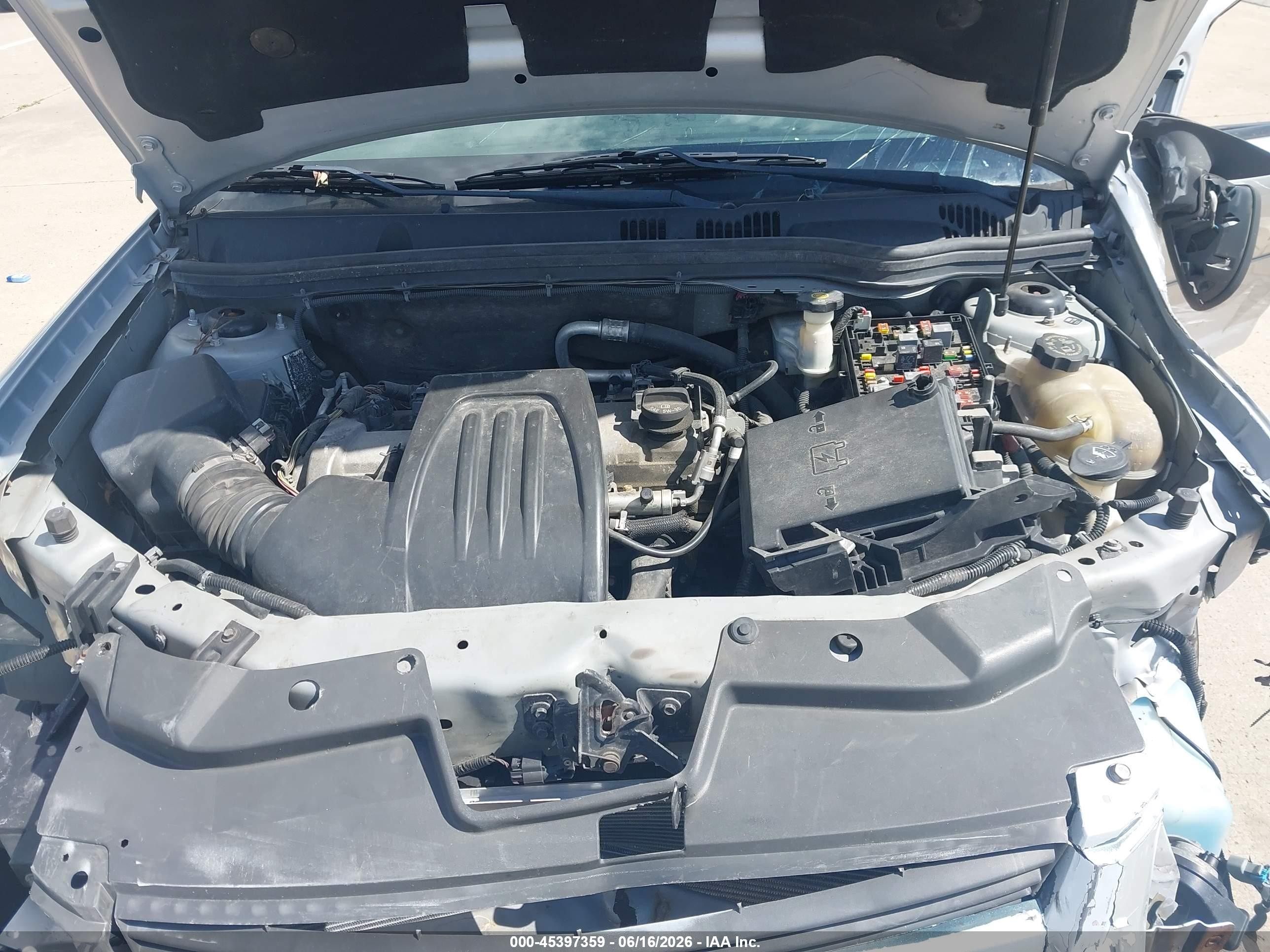 2009 Chevrolet Cobalt Lt W/1lt Silver vin: 1G1AT58H397193521