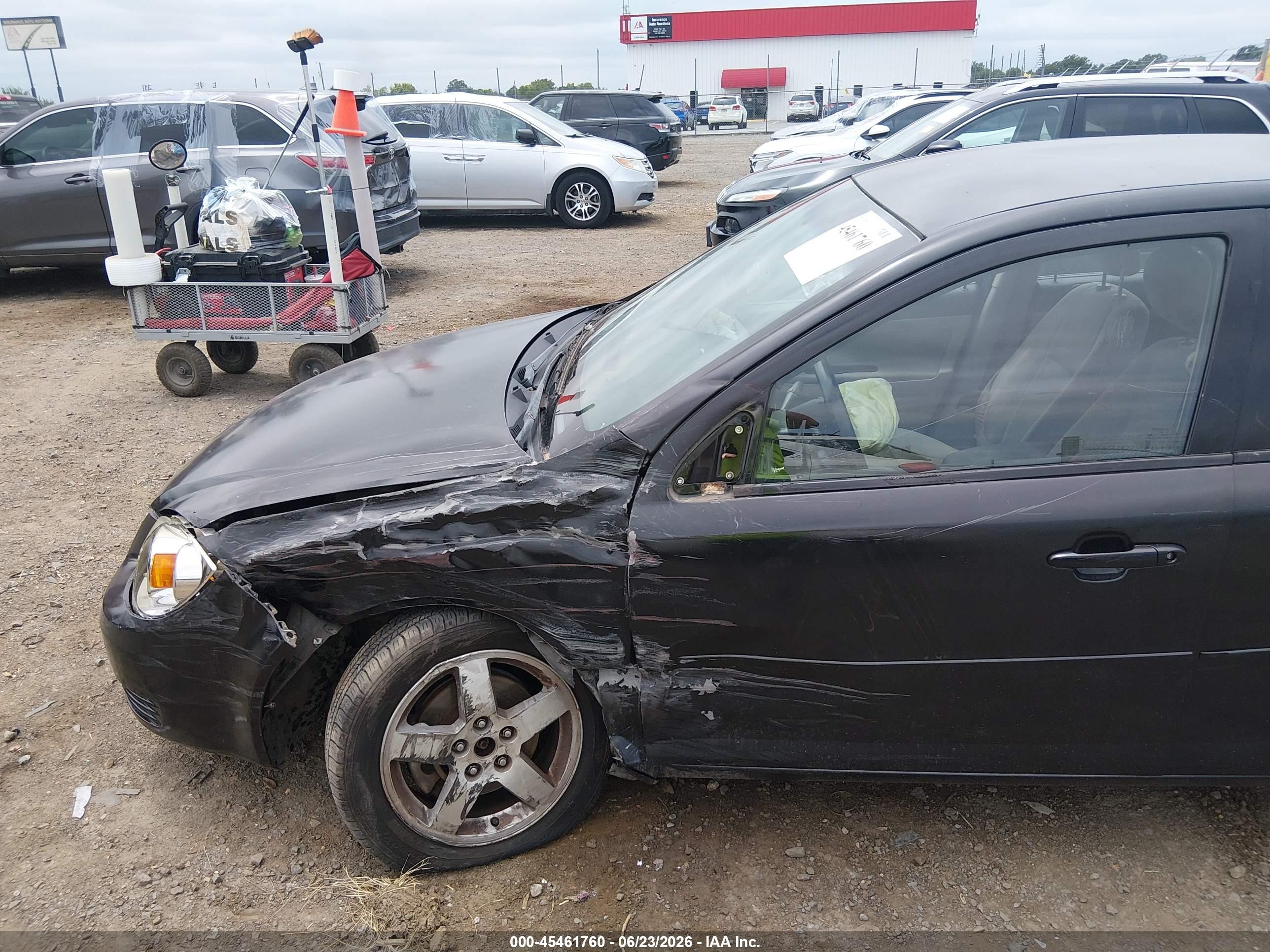 2009 Chevrolet Cobalt Lt Black vin: 1G1AT58H397240904