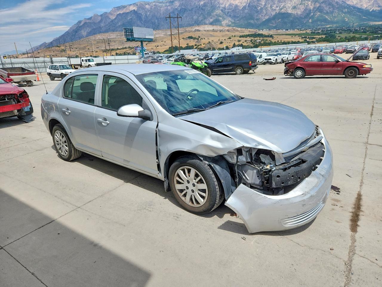 2009 Chevrolet Cobalt Lt Silver vin: 1G1AT58H497103017