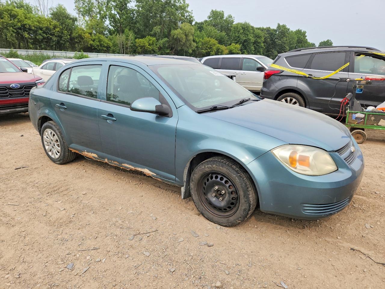 2009 Chevrolet Cobalt Lt Бирюзовый vin: 1G1AT58H497129049