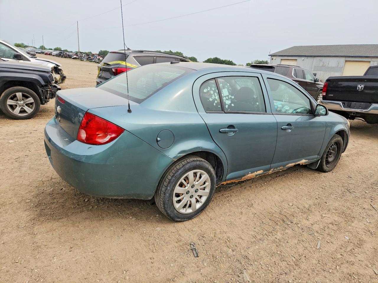 2009 Chevrolet Cobalt Lt Бирюзовый vin: 1G1AT58H497129049
