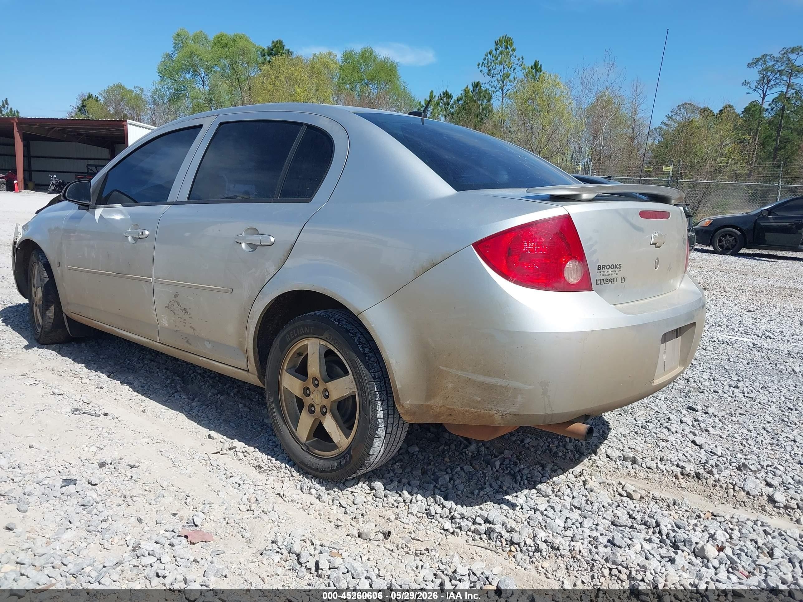 2009 Chevrolet Cobalt Lt Gray vin: 1G1AT58H497178753