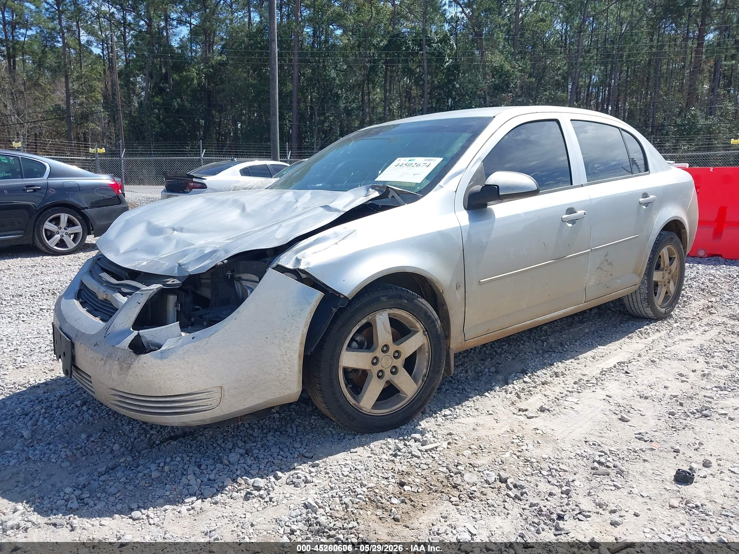 2009 Chevrolet Cobalt Lt Gray vin: 1G1AT58H497178753