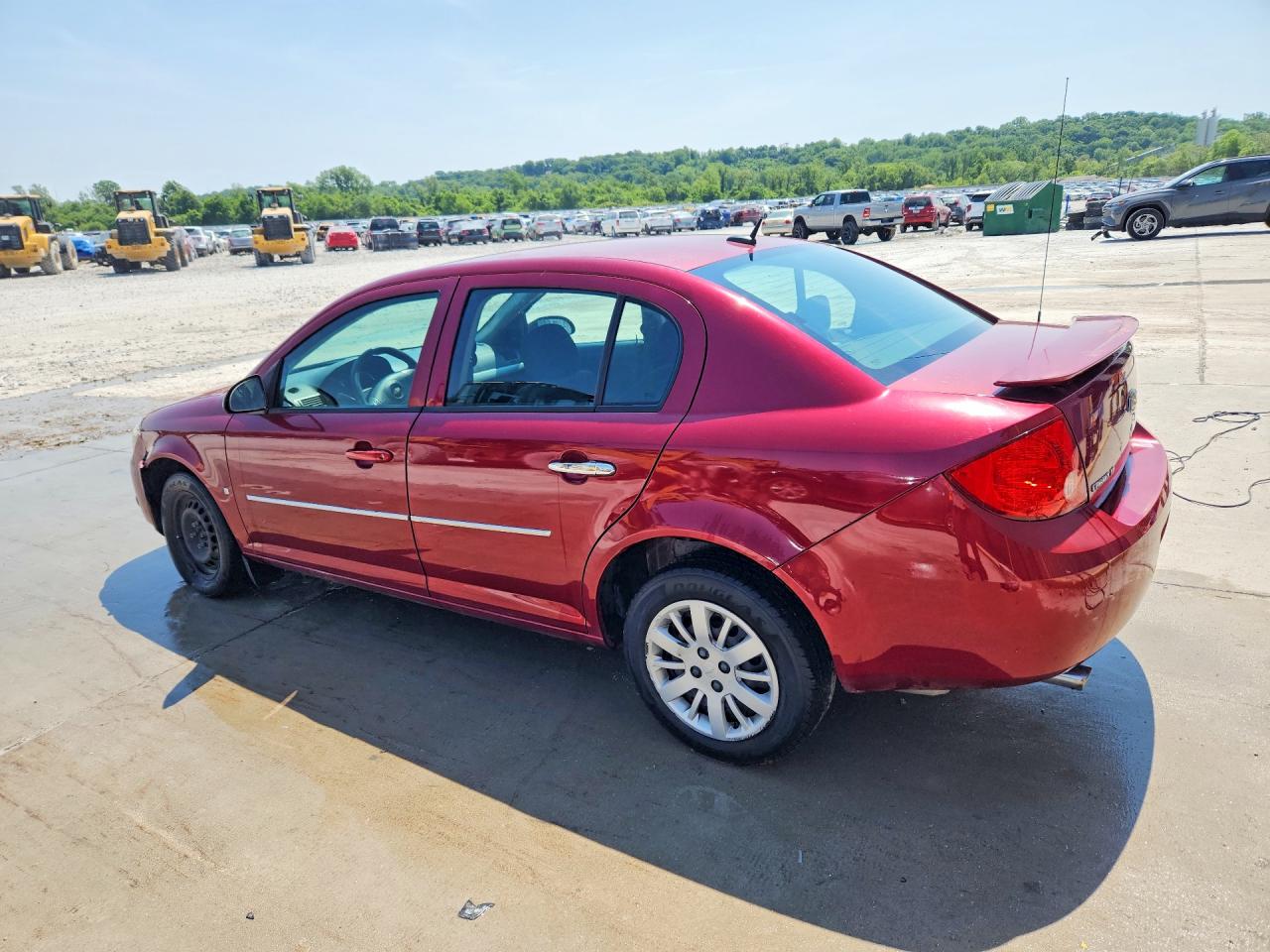 2009 Chevrolet Cobalt Lt Бордовый vin: 1G1AT58H497202548
