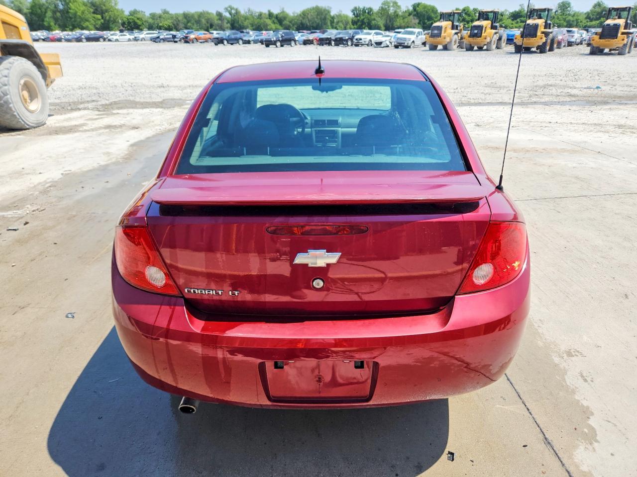 2009 Chevrolet Cobalt Lt Бордовый vin: 1G1AT58H497202548