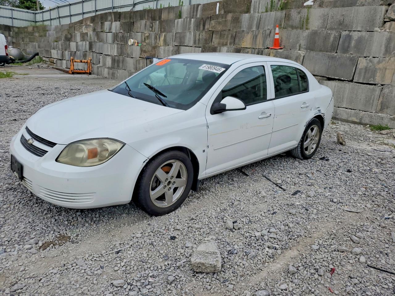 2009 Chevrolet Cobalt Lt Белый vin: 1G1AT58H497222444