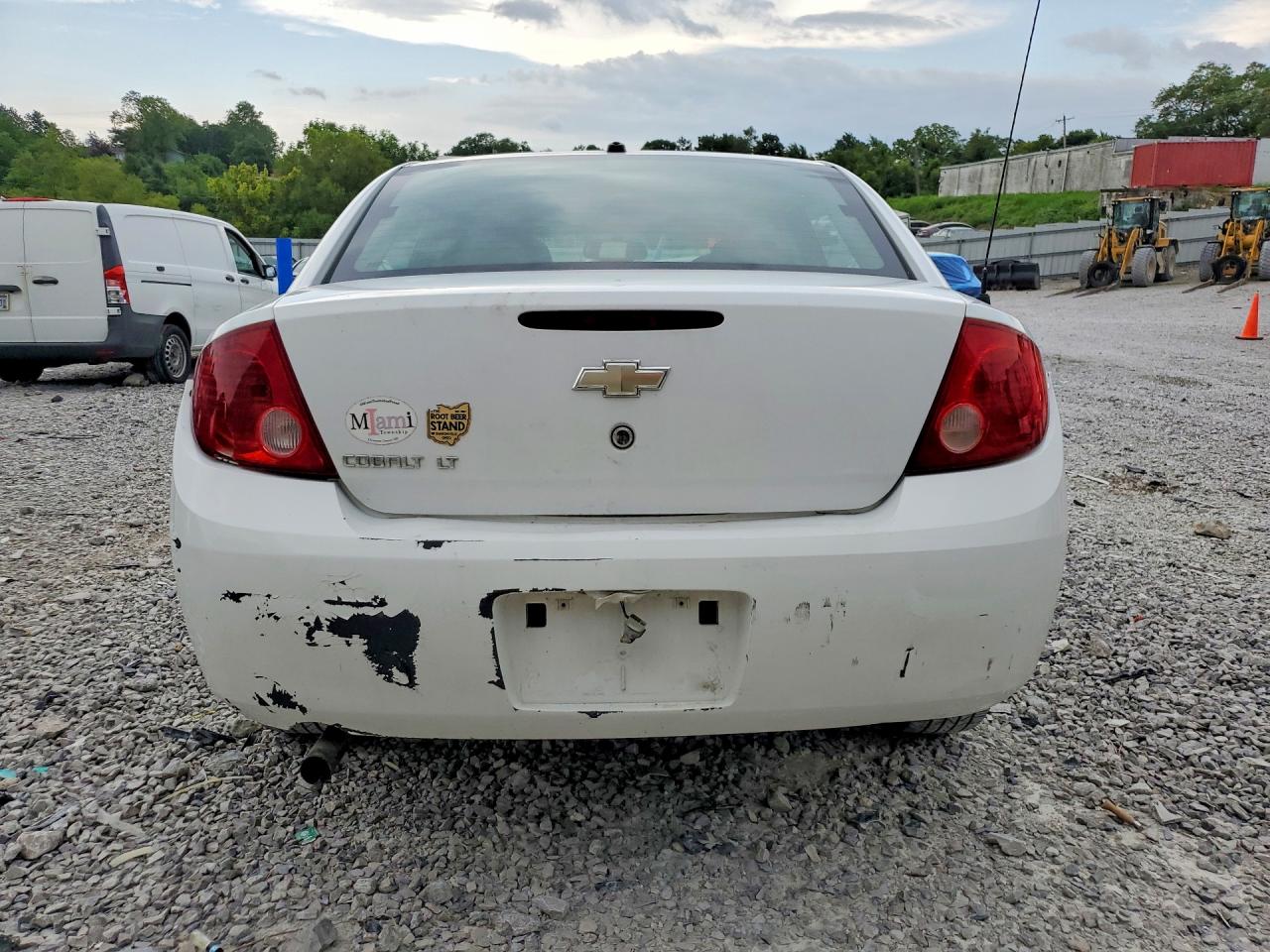 2009 Chevrolet Cobalt Lt White vin: 1G1AT58H497222444