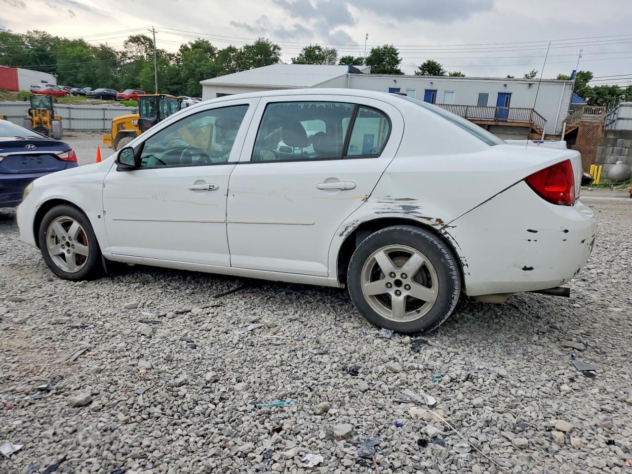 2009 Chevrolet Cobalt Lt White vin: 1G1AT58H497222444