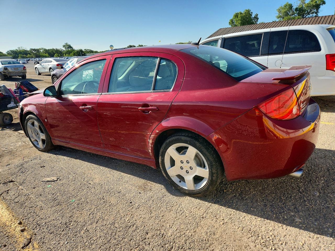 2009 Chevrolet Cobalt Lt Red vin: 1G1AT58H497262801