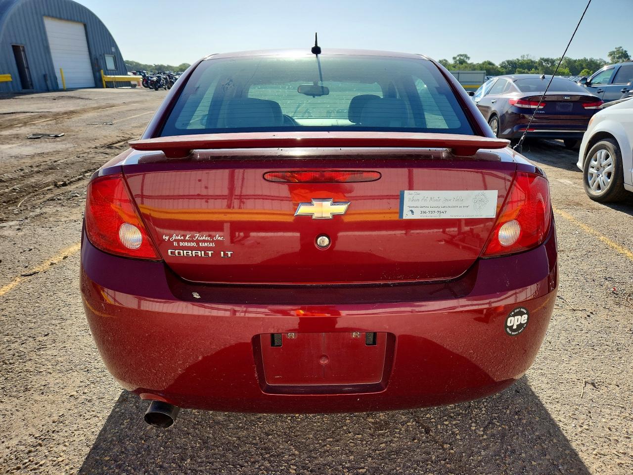2009 Chevrolet Cobalt Lt Red vin: 1G1AT58H497262801